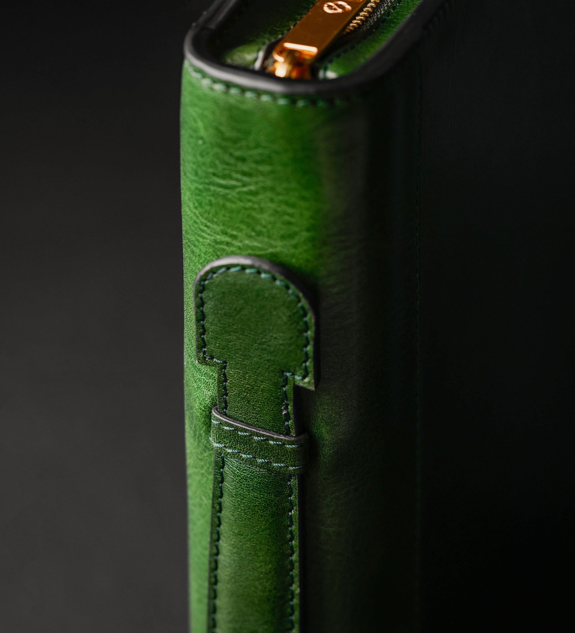 Portadocumentos de cuero con carpeta para mujer: Joy in the Morning