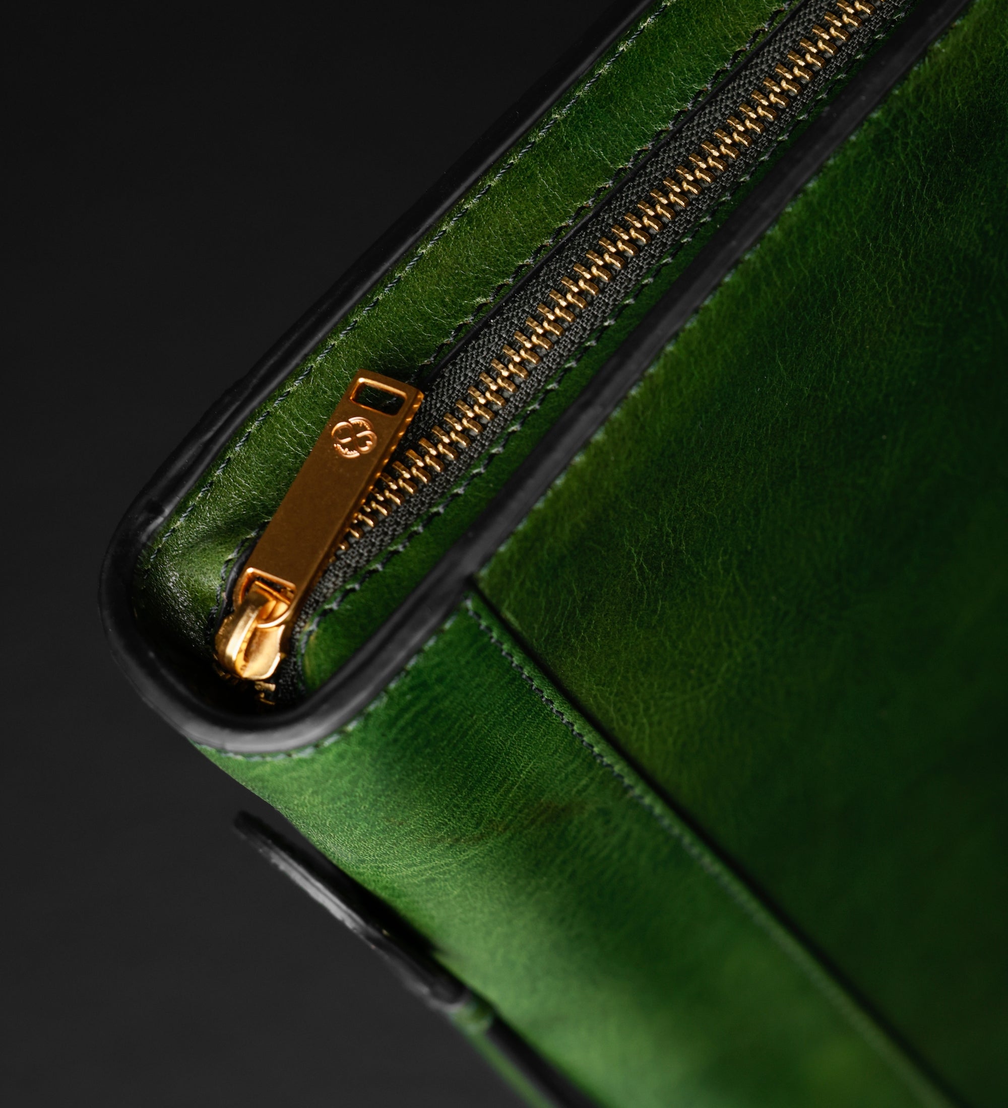 Portadocumentos de cuero con carpeta: Joy in the Morning