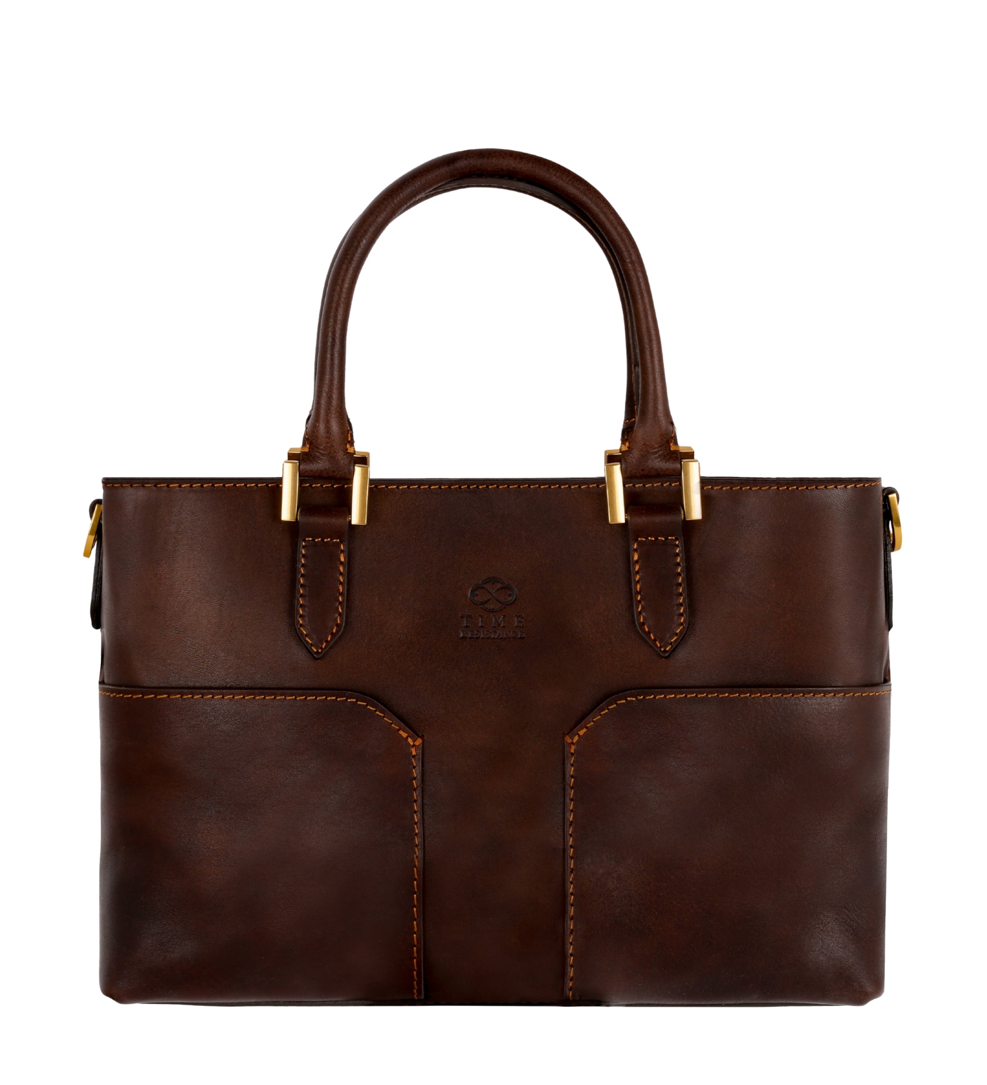 Bolso de hombro/bolso de mano de cuero para mujer: Camilla