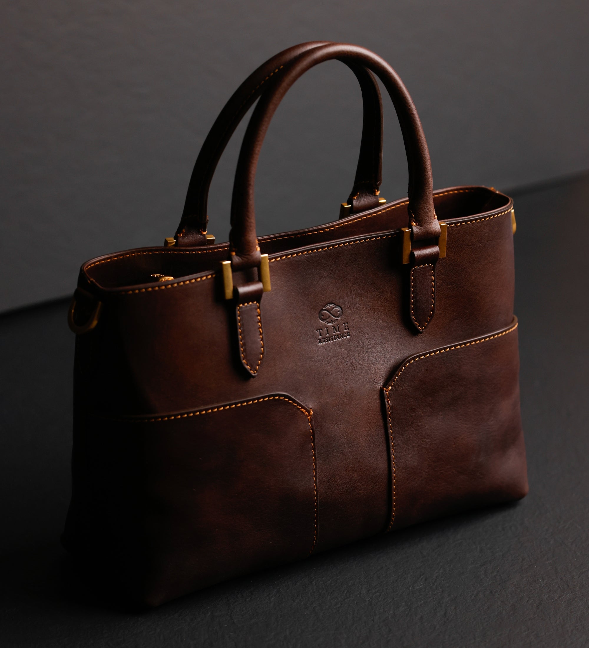 Bolso de hombro/bolso de mano de cuero para mujer: Camilla