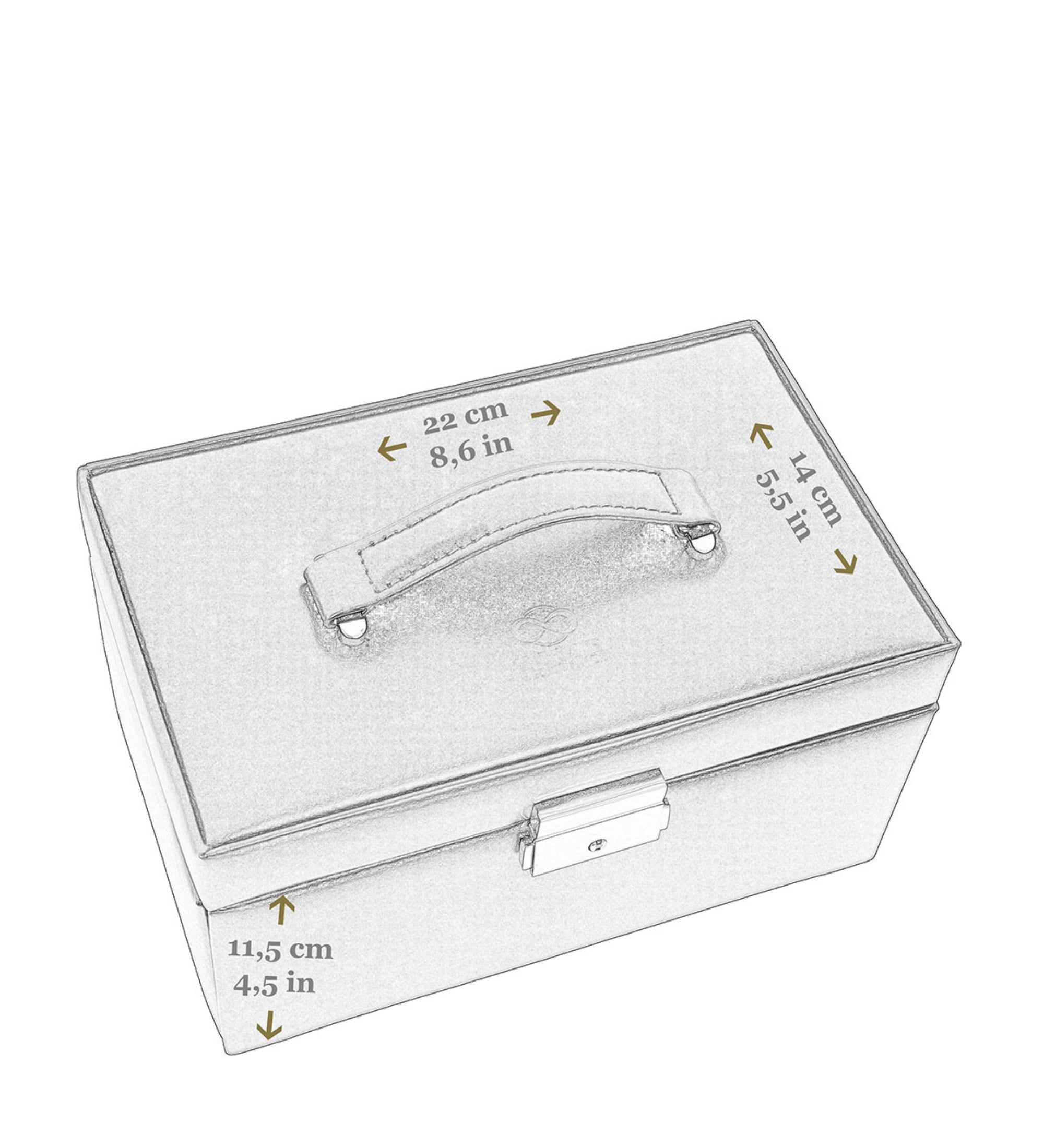 Joyero de cuero para mujer: Beloved