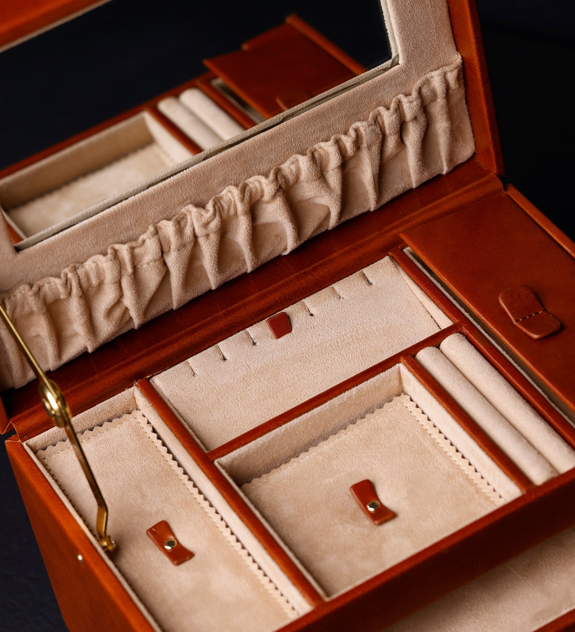 Joyero de cuero grande para mujer: The Portrait of a Lady