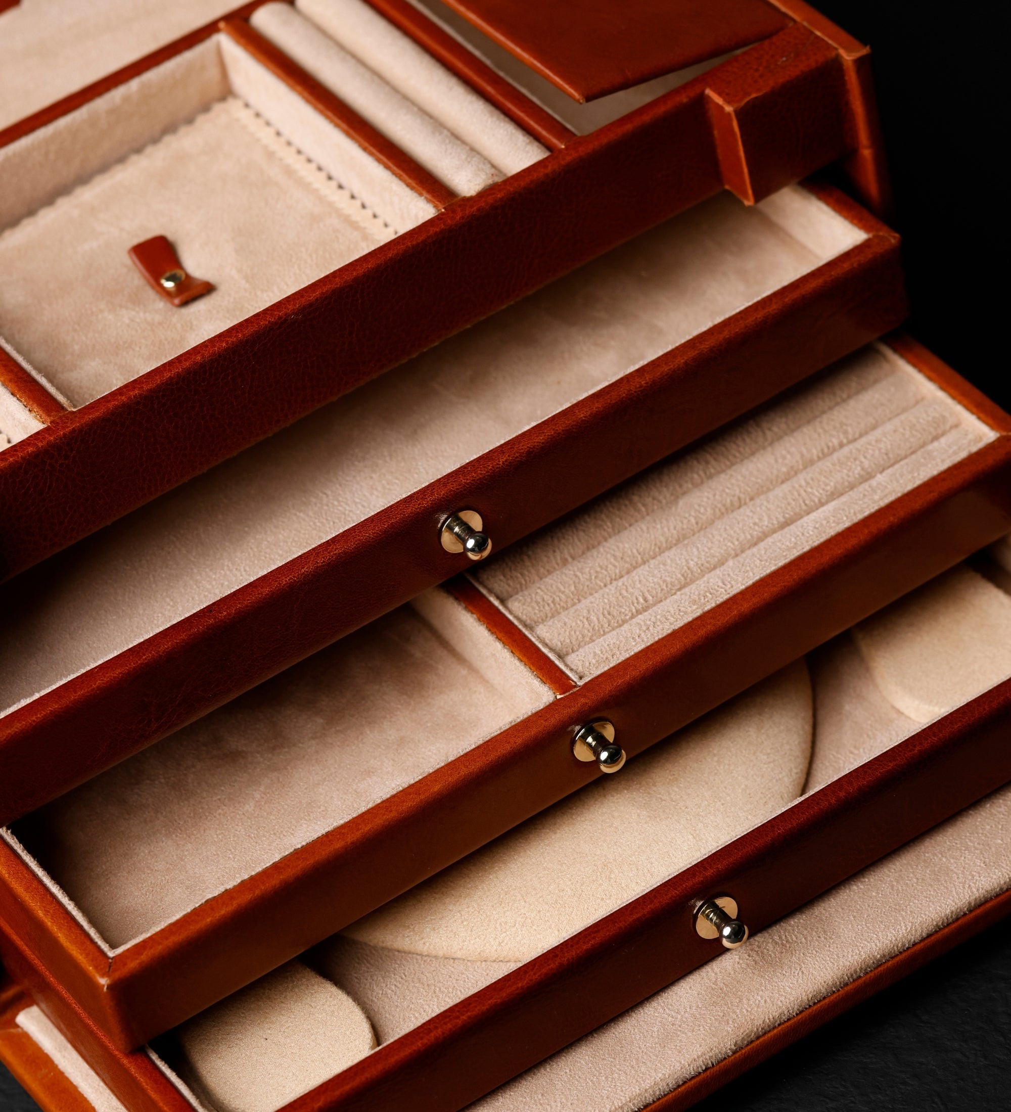 Joyero de cuero grande para mujer: The Portrait of a Lady