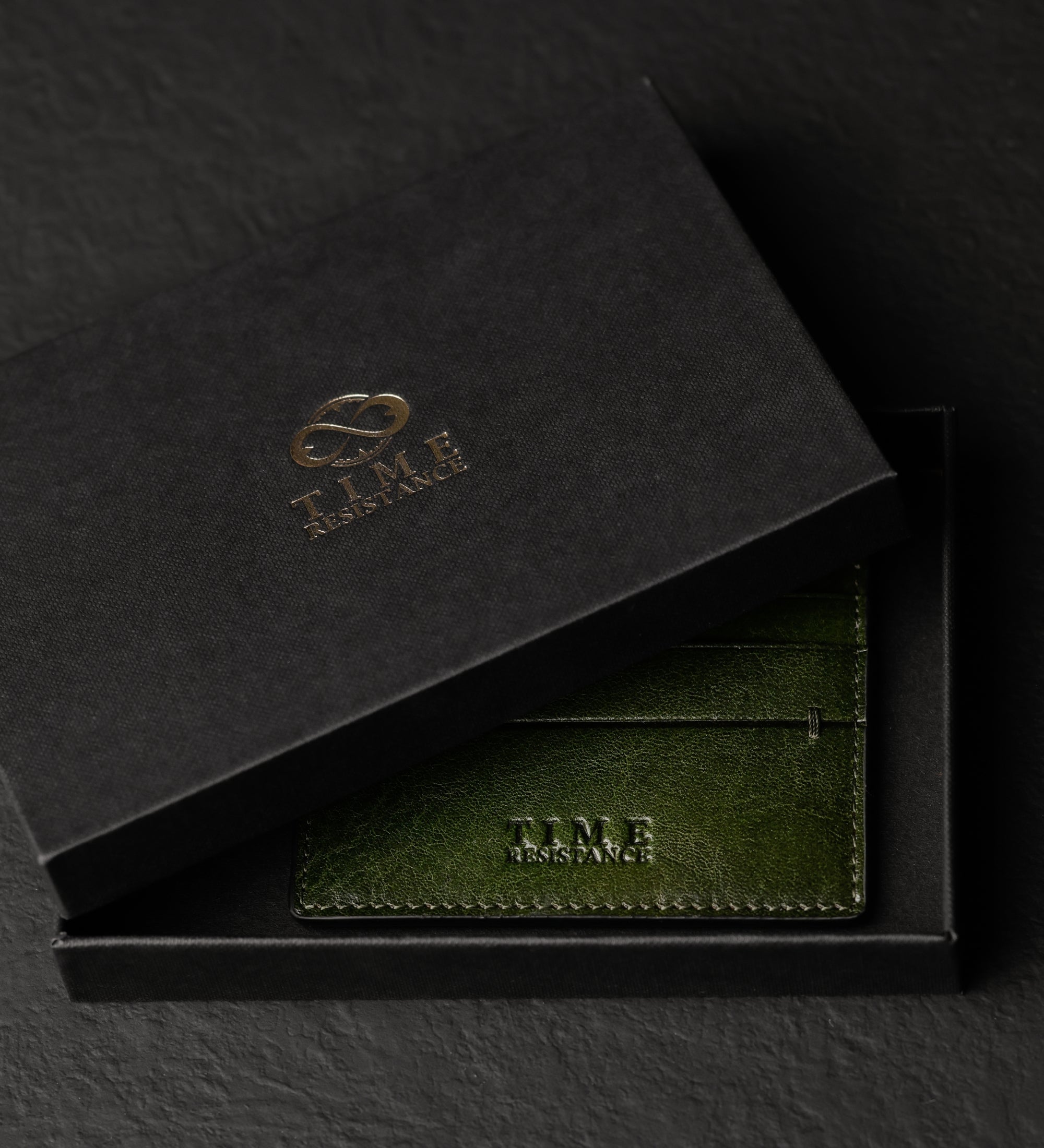 Tarjetero de cuero para tarjetas de visita/para tarjetas de crédito para mujer: Fireflies