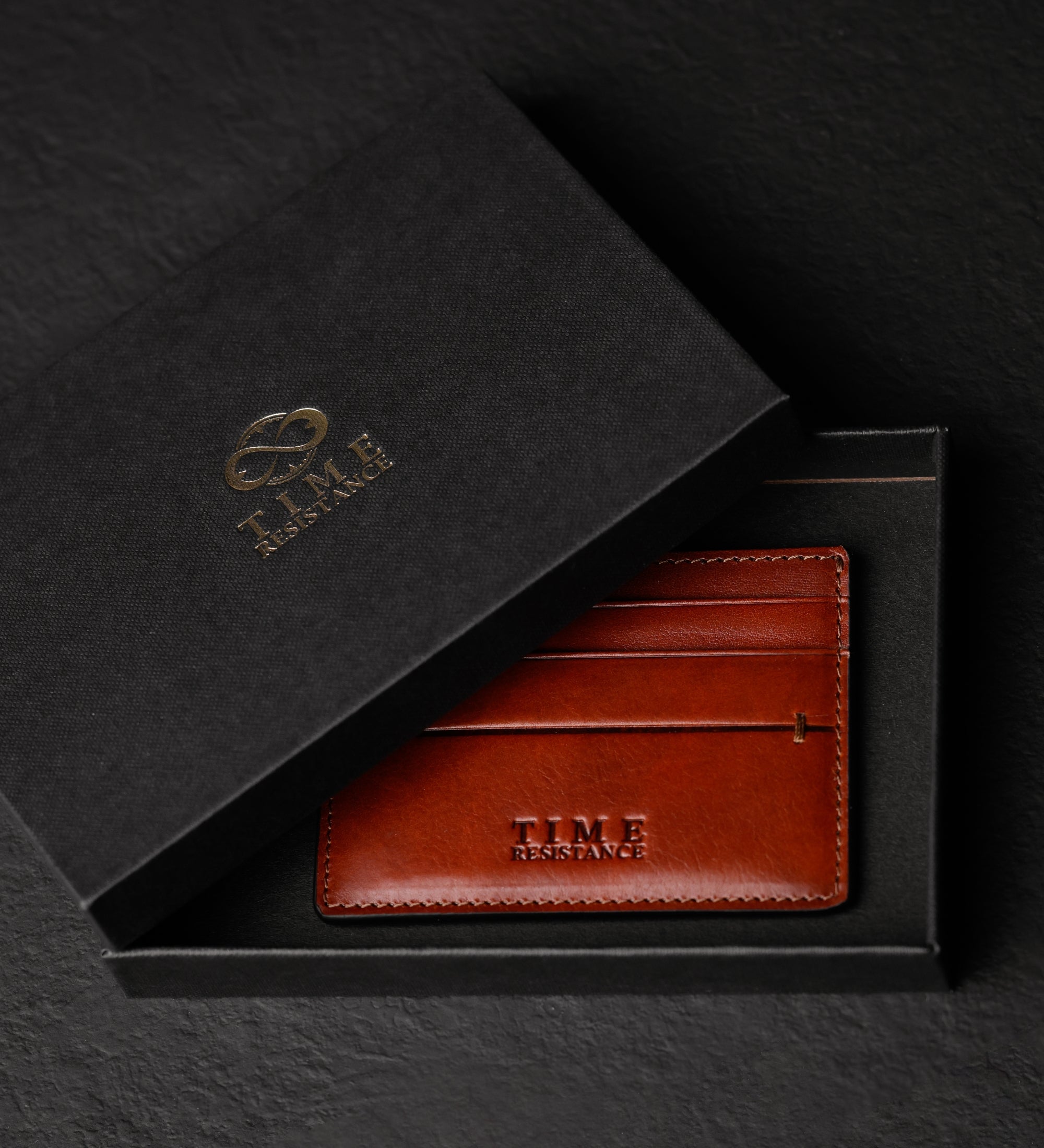 Tarjetero de cuero para tarjetas de visita/para tarjetas de crédito: Fireflies