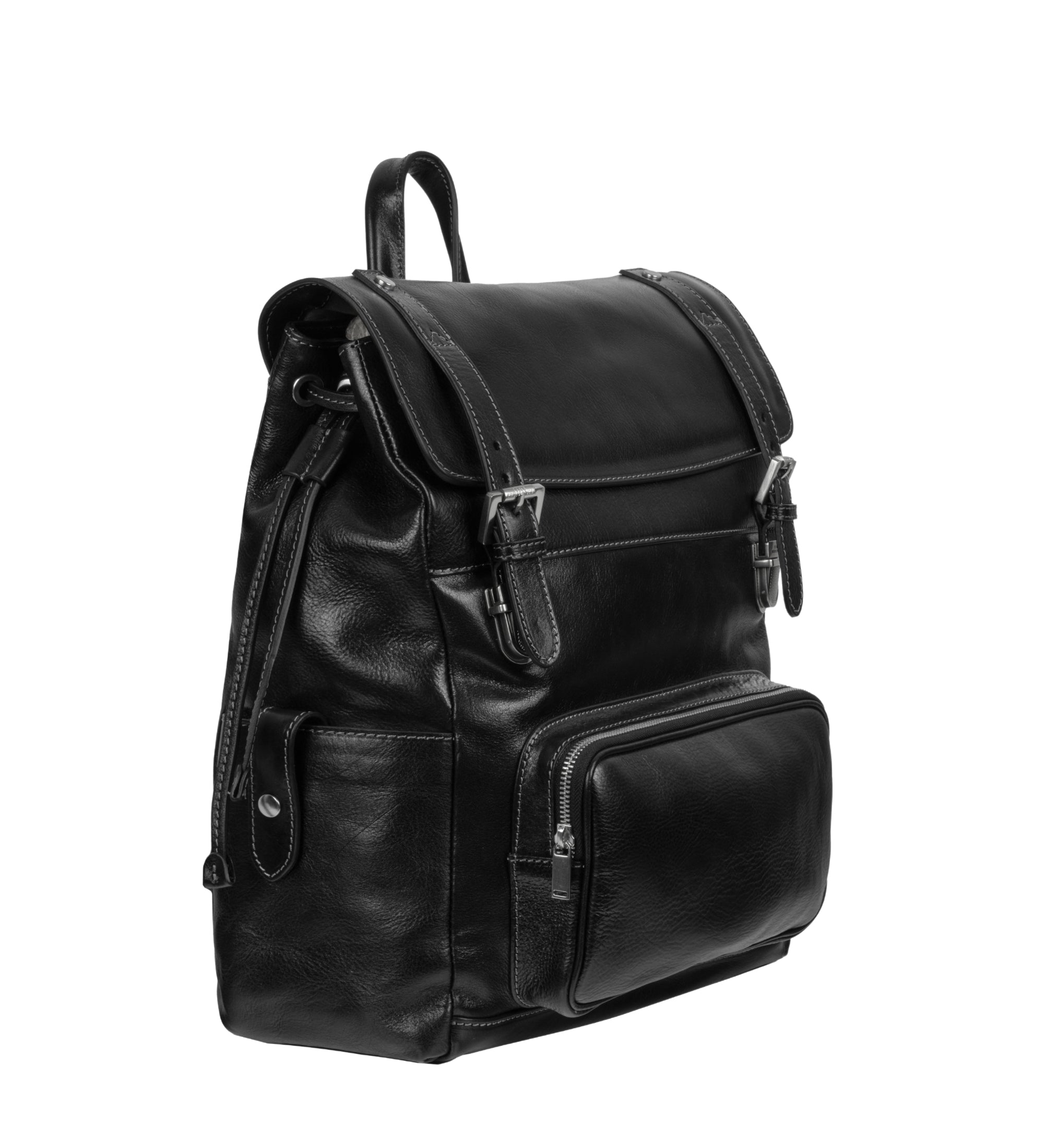 Mochila de cuero: The Good Earth