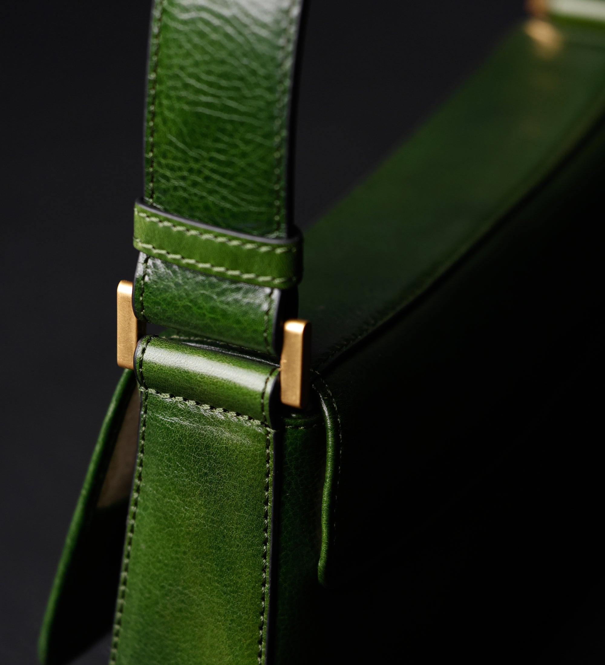 Bolso de mano baguette de cuero: Bright Lights, Big City