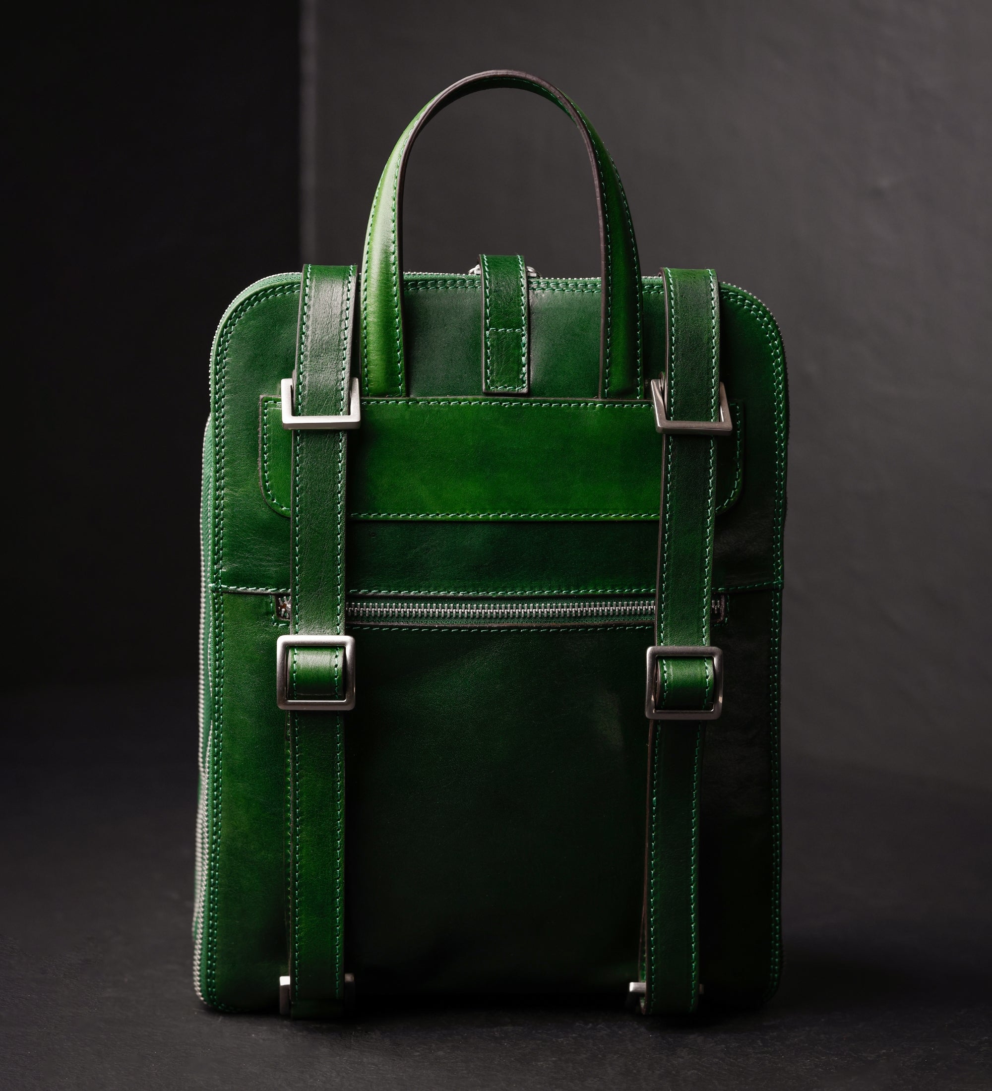 Bolso de hombro/mochila de cuero convertible para mujer: Clarissa