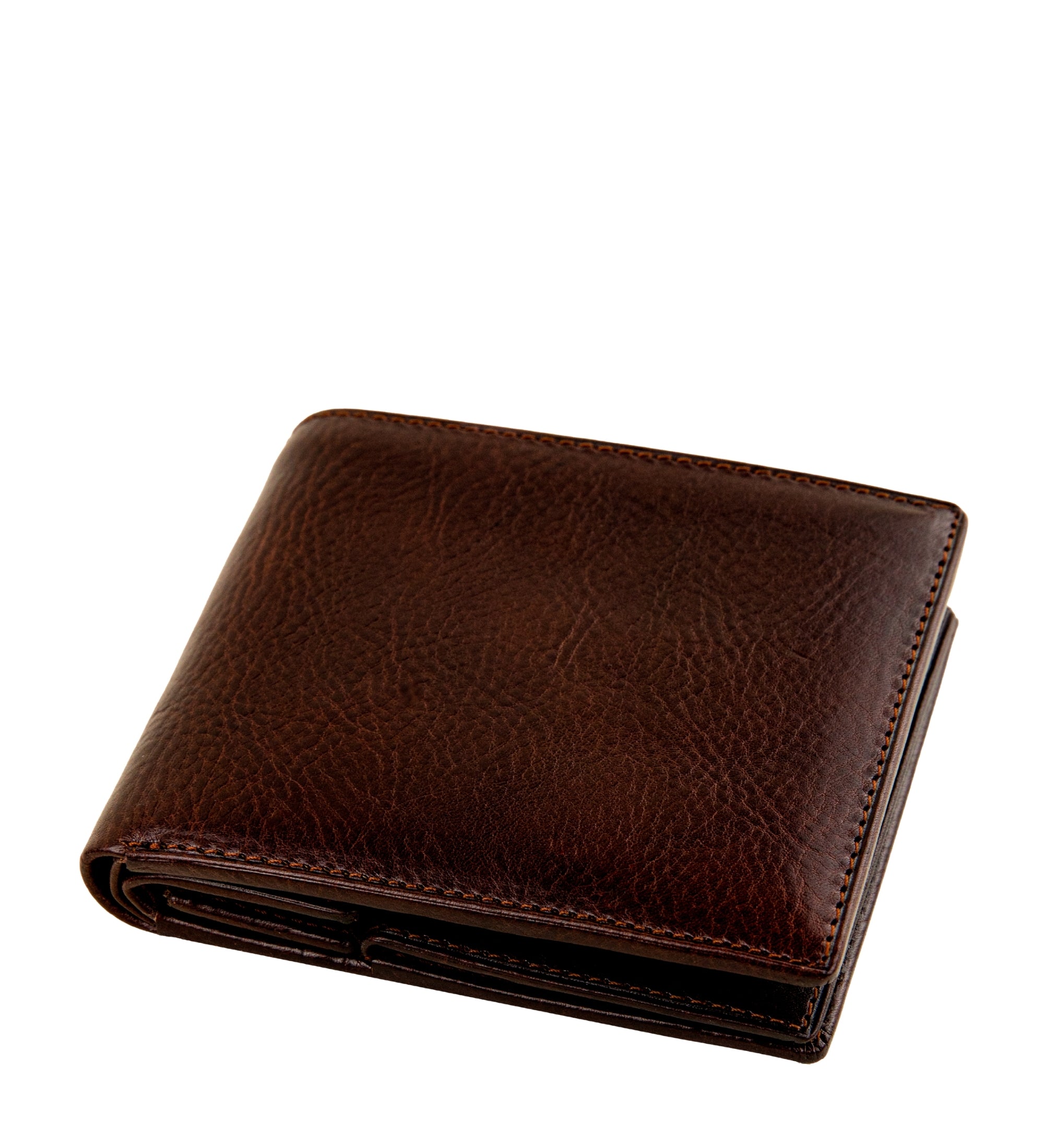 Cartera de cuero de doble compartimento: Daniel