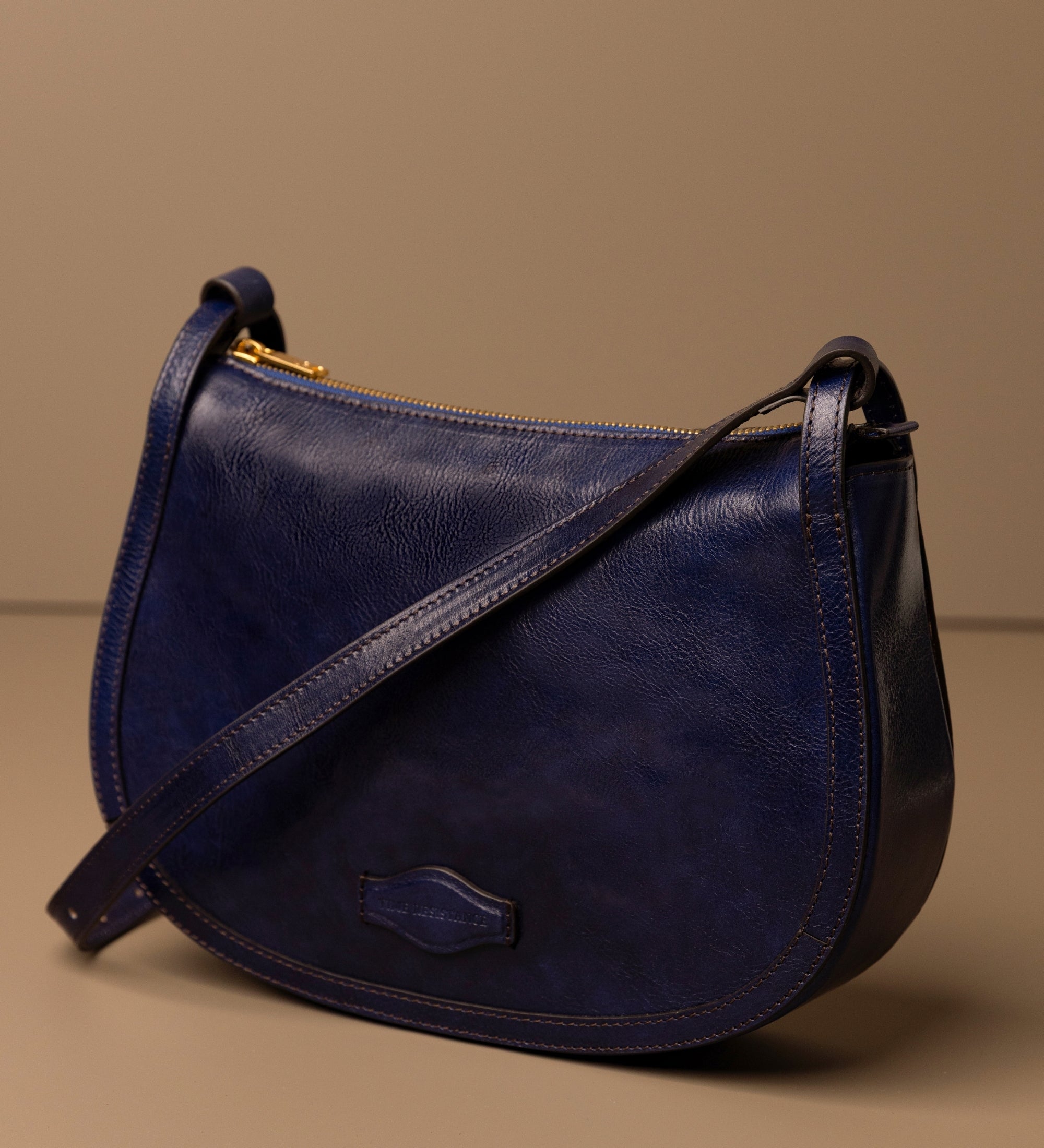 Bolso hobo de cuero para mujer: La Noia