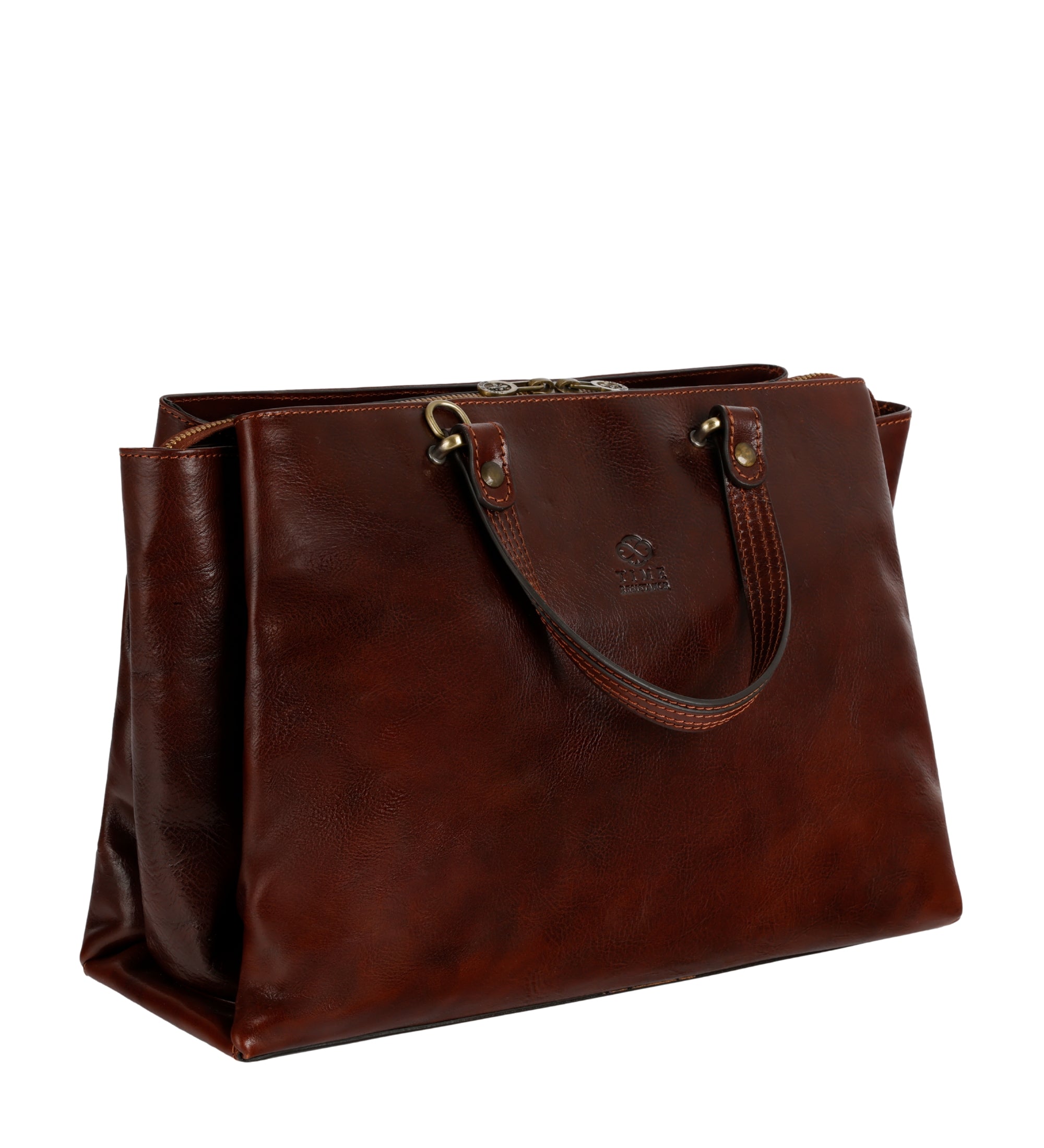 Bolso de hombro, bolso tote de cuero para mujer: The Scarlet Letter