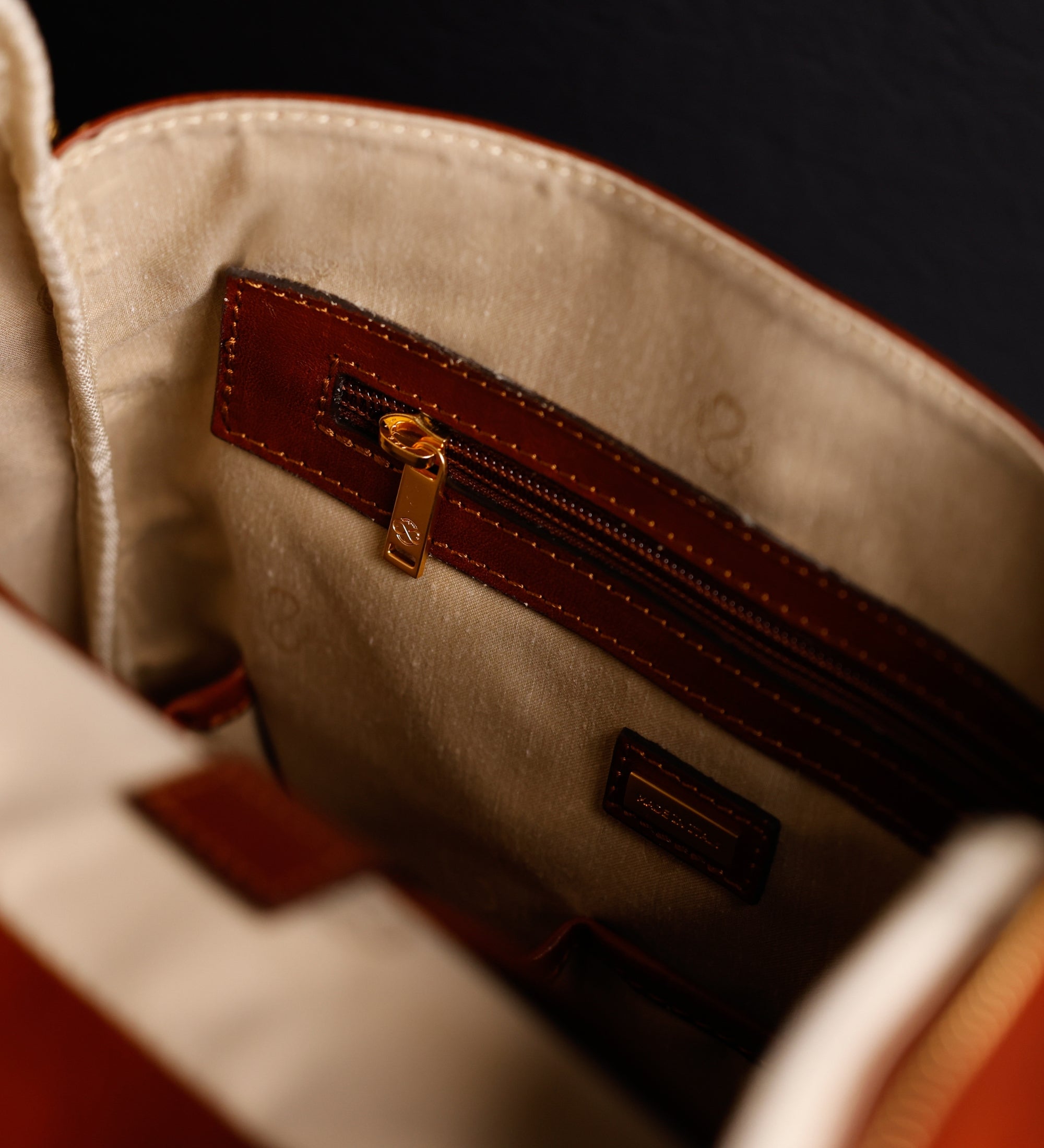 Mochila de cuero grande para mujer: The Odyssey