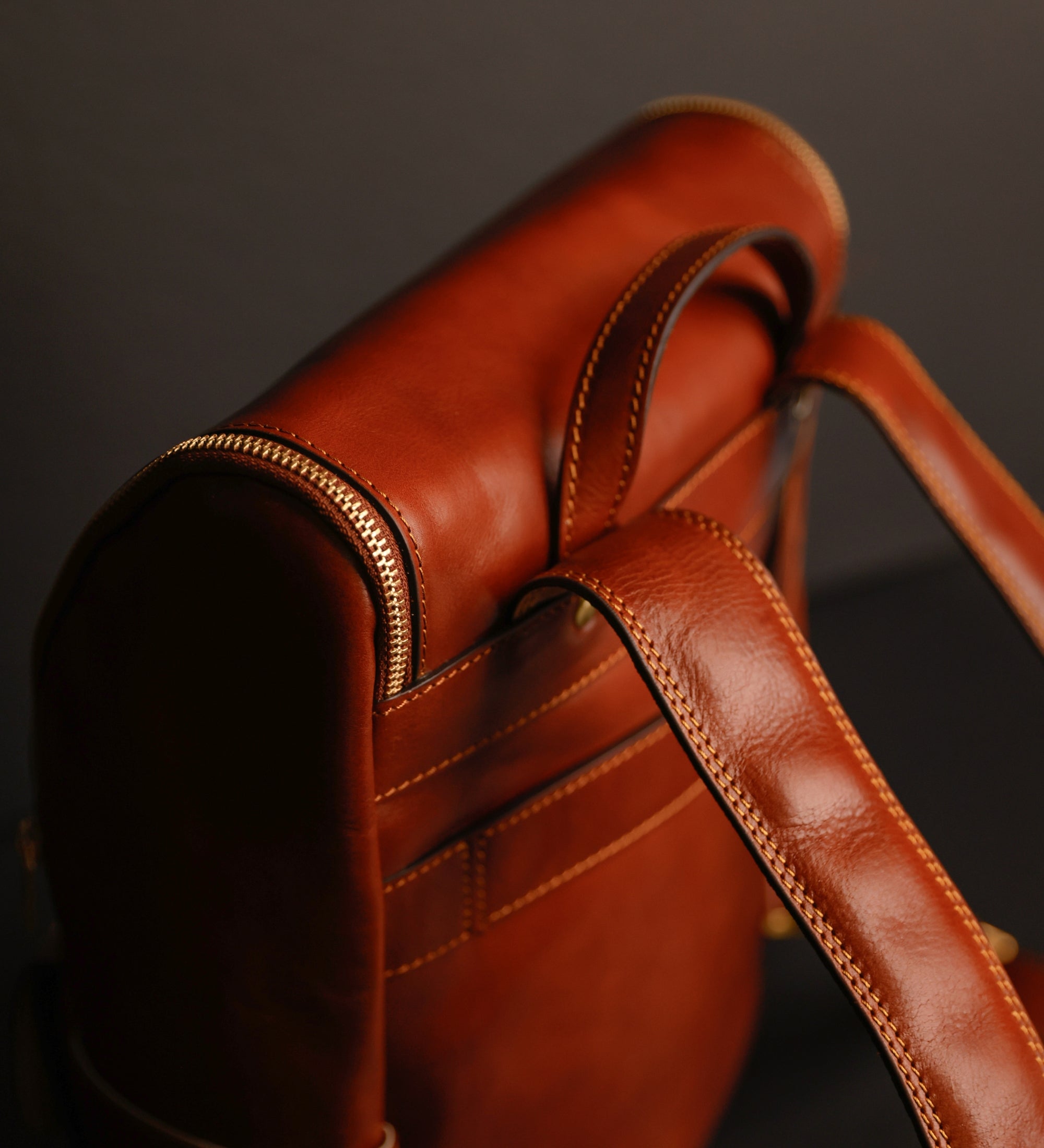 Mochila de cuero grande para mujer: The Odyssey