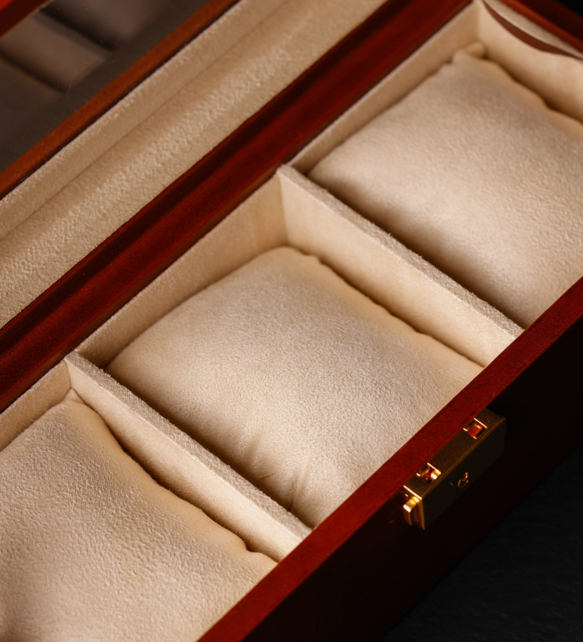 Organizador de relojes, caja para relojes de cuero: Silence