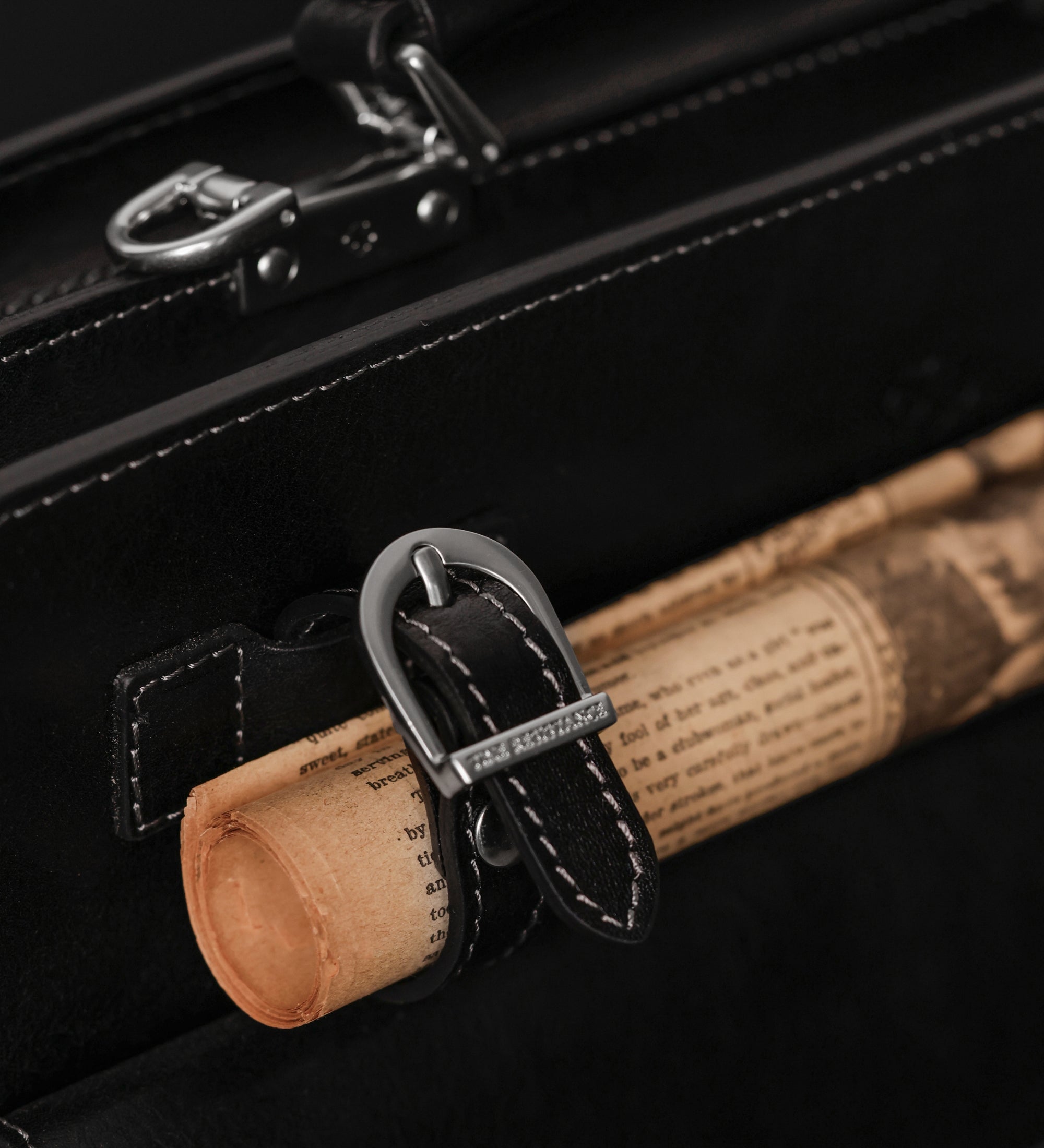 Maletín, bolso tipo satchel de cuero: The Prophet