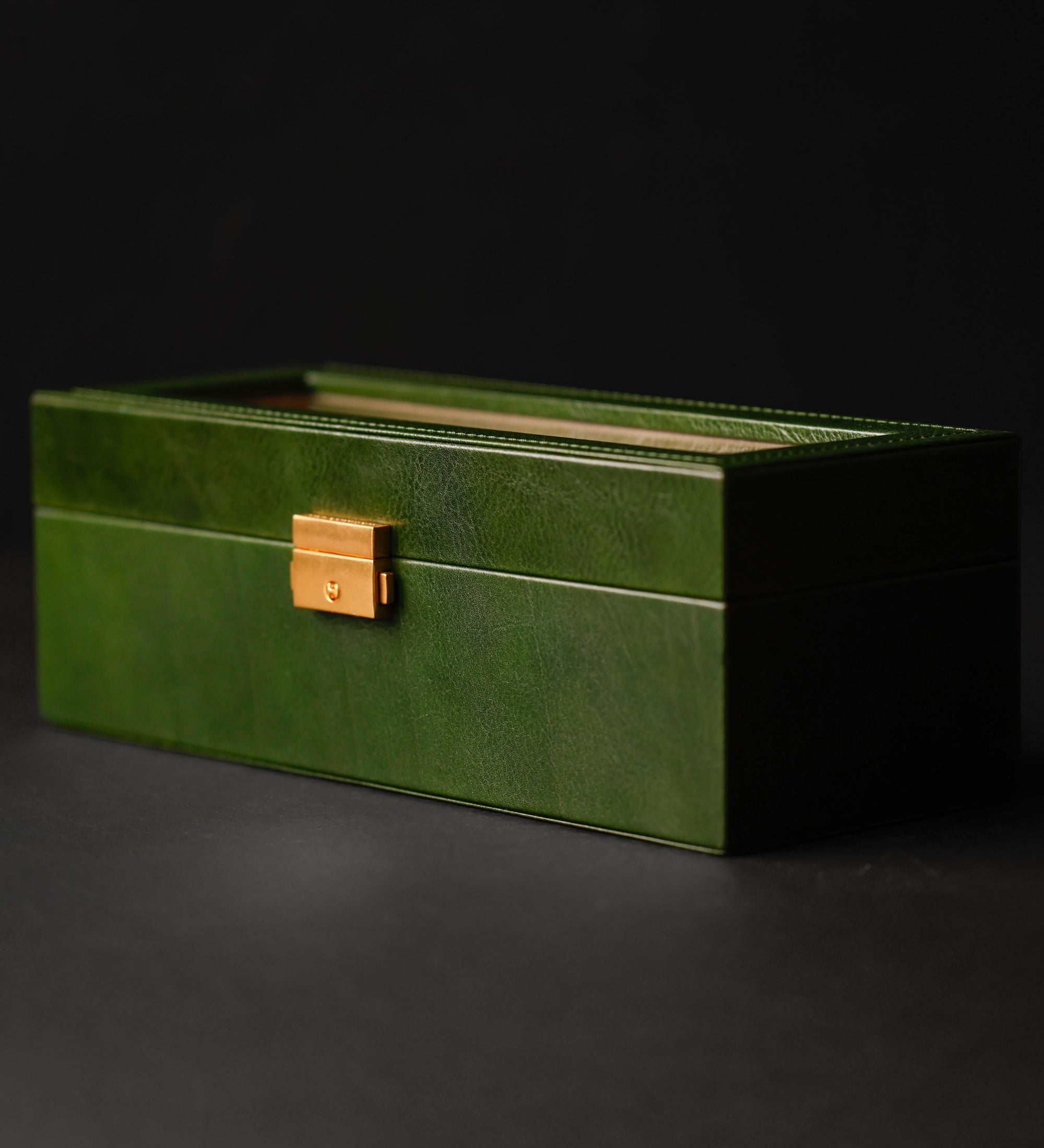 Organizador de relojes, caja para relojes de cuero: Silence