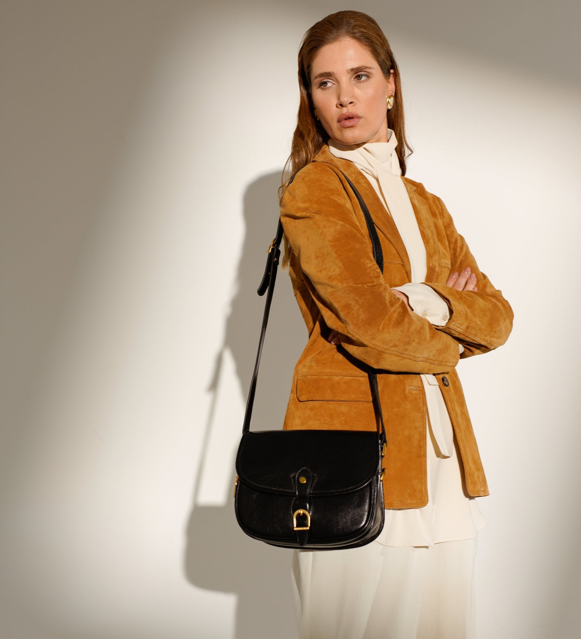 Bolso saddle de cuero para mujer: Women In Love