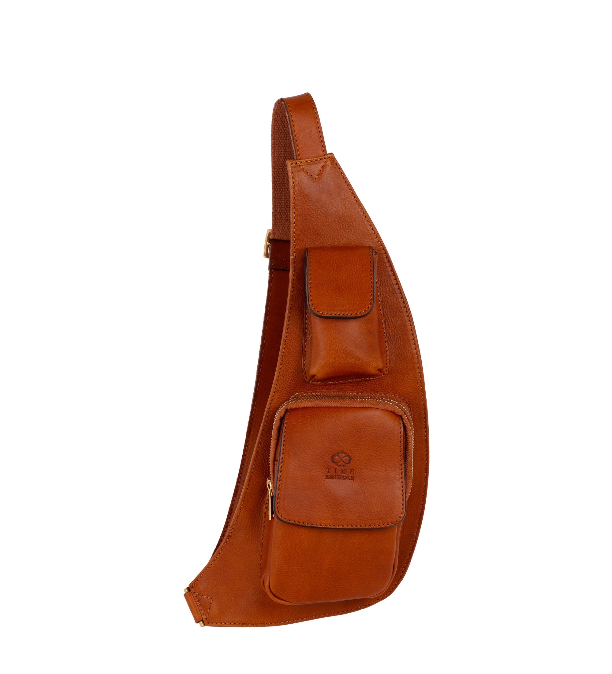 Bolso bandolera/sling bag de cuero: The Monk