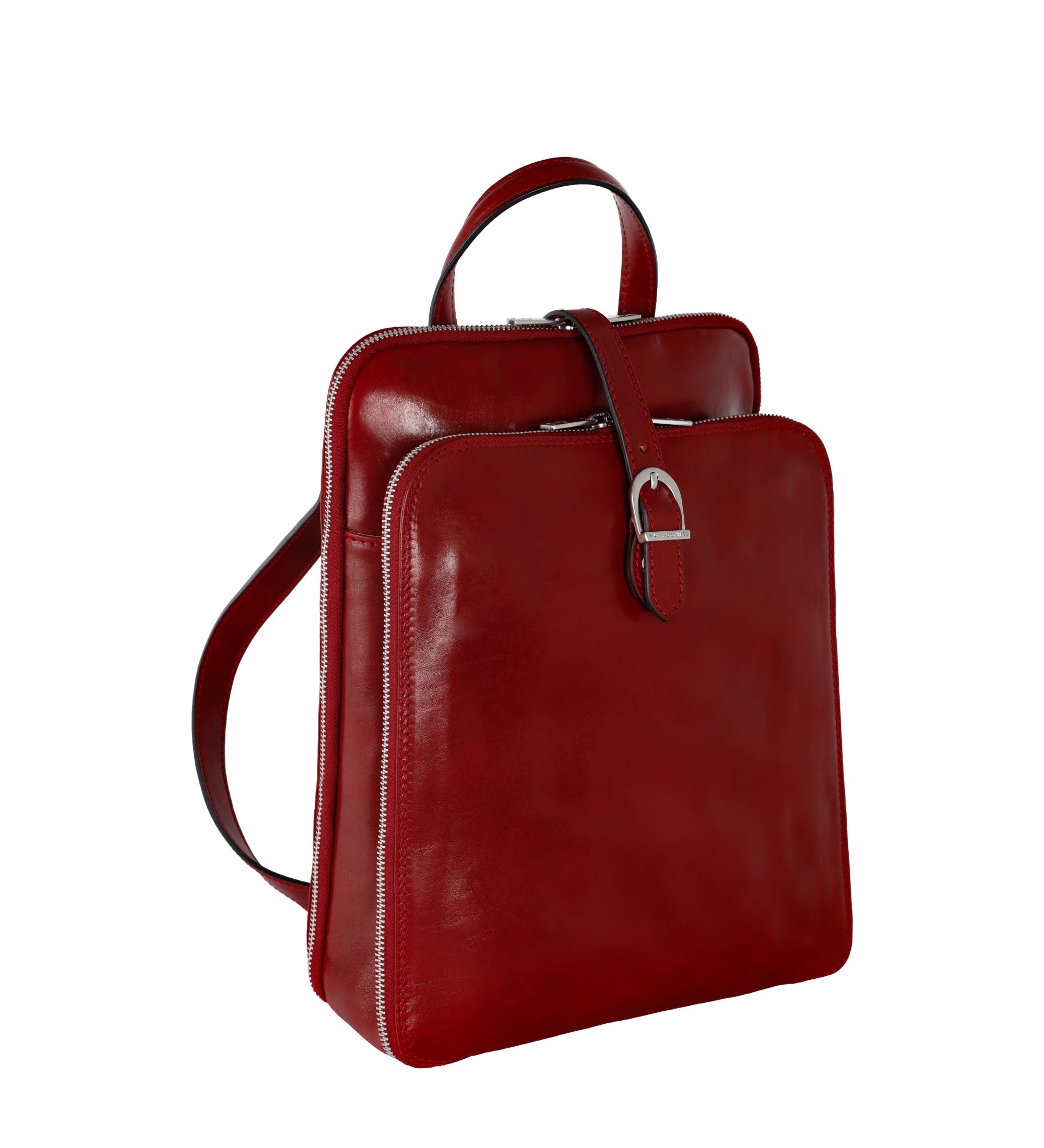 Bolso de hombro/mochila de cuero convertible para mujer: Clarissa