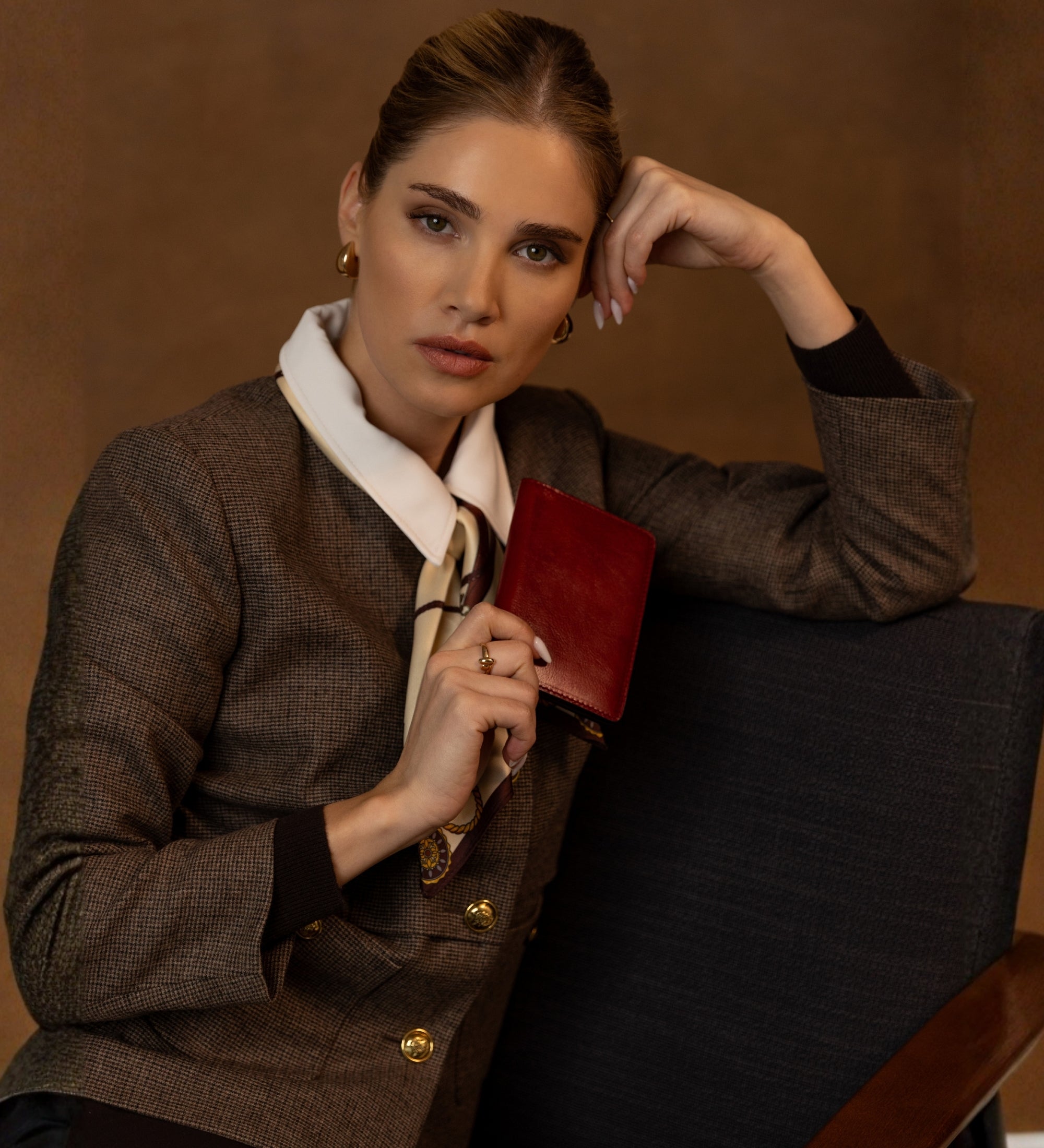 Portapasaporte de cuero pequeño para mujer: Gulliver's Travels