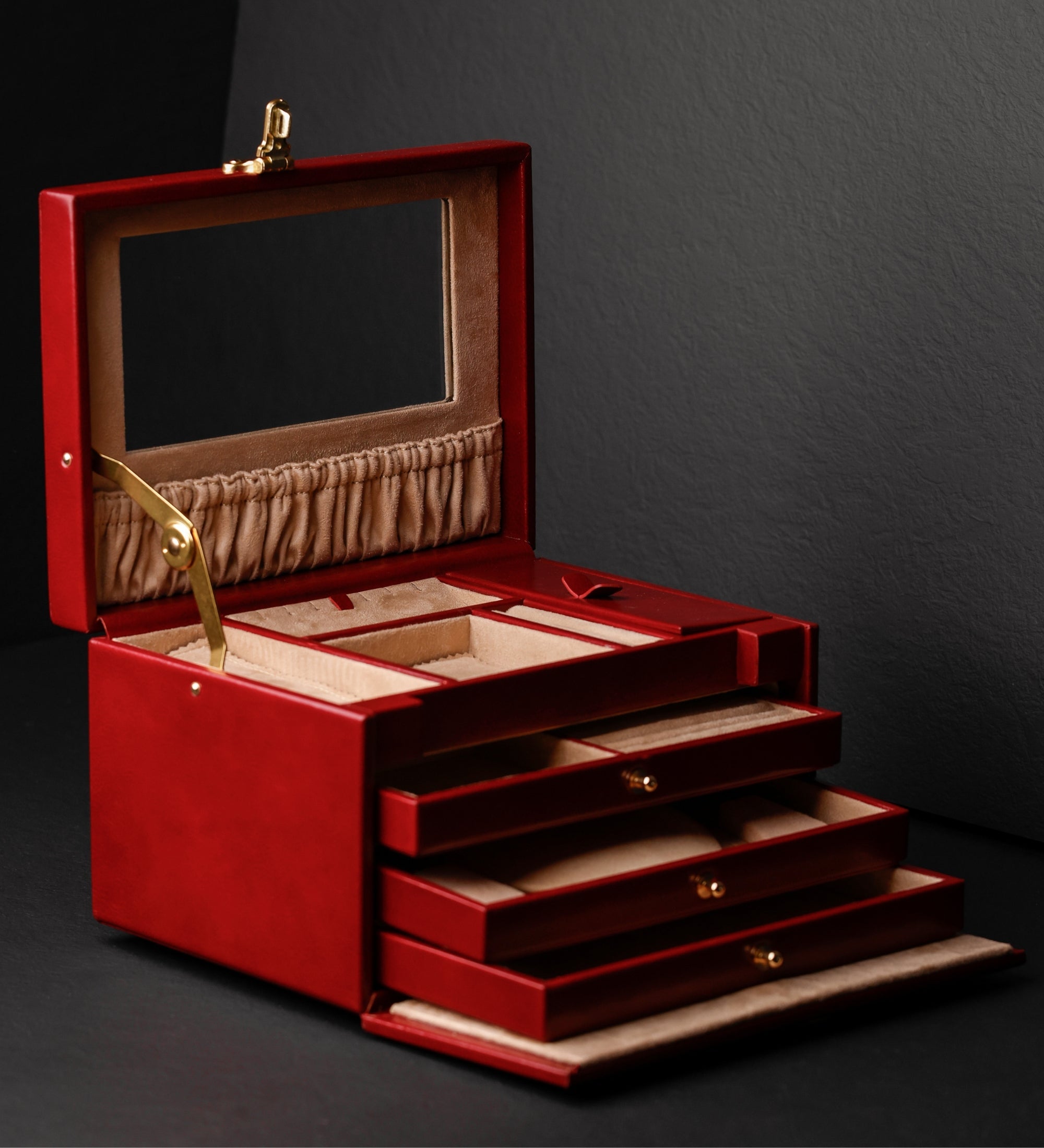 Joyero de cuero grande para mujer: The Portrait of a Lady