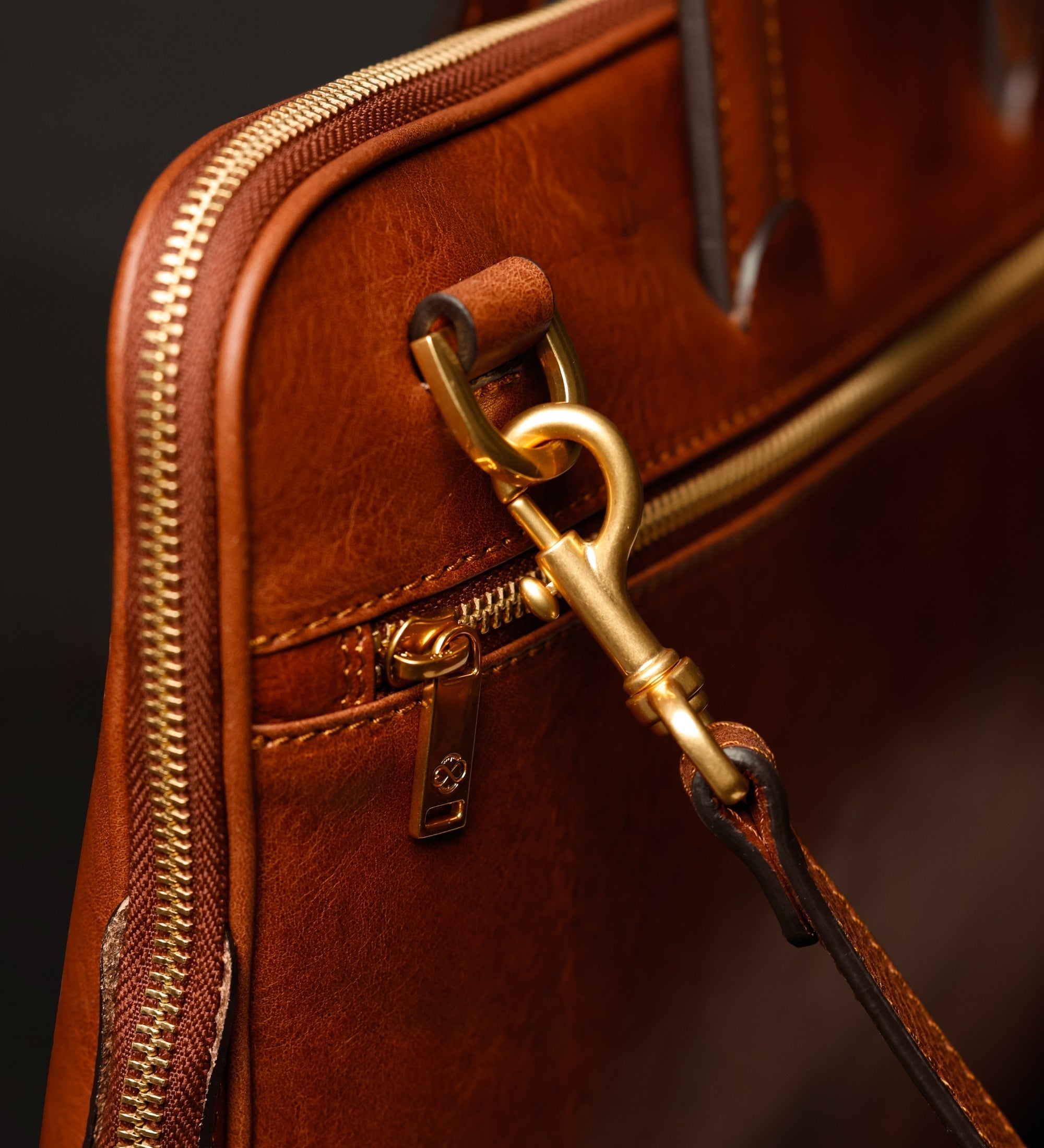 Bolso para portátil/maletín de cuero: Brave New World