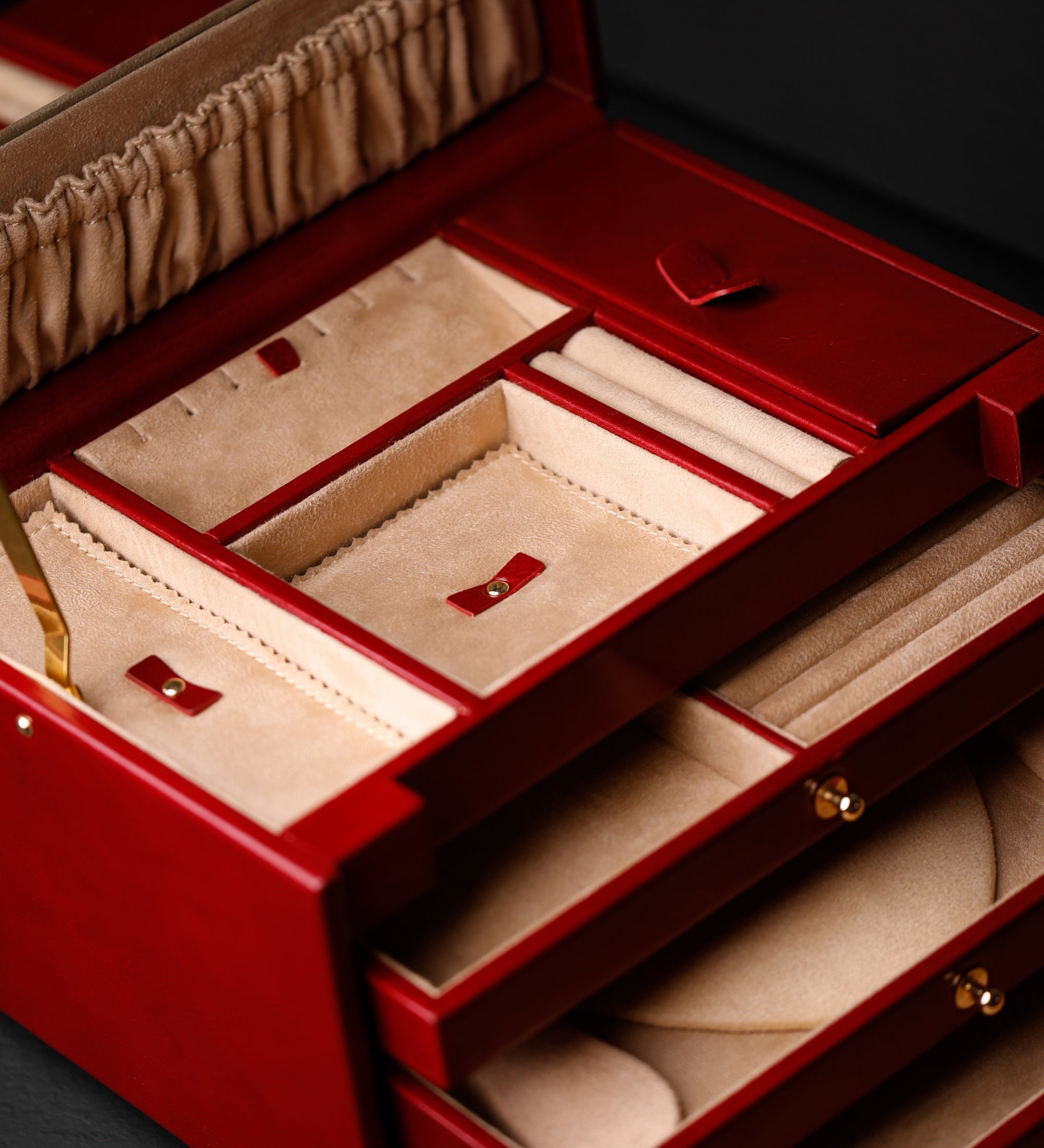 Joyero de cuero grande para mujer: The Portrait of a Lady