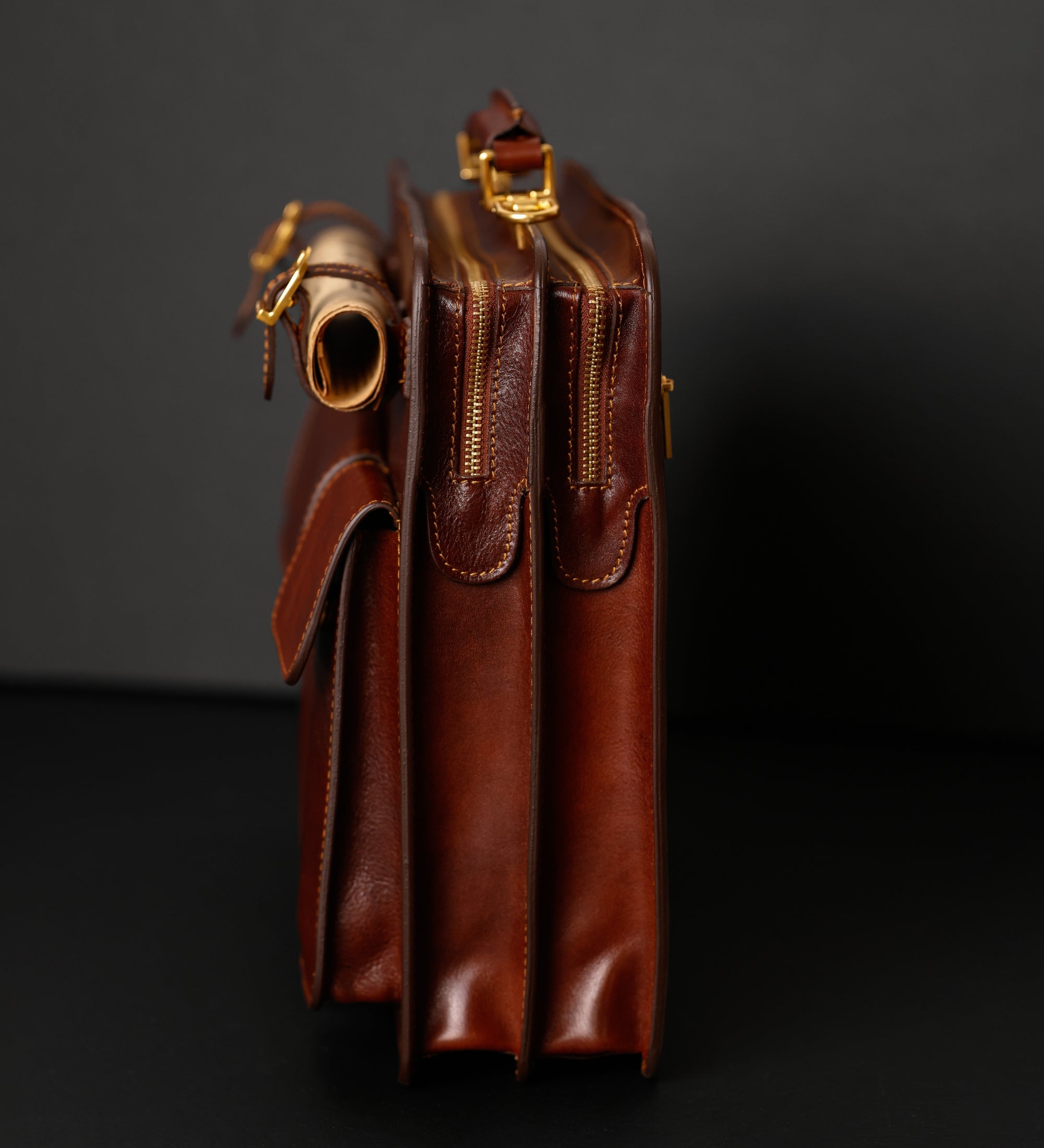 Maletín, bolso tipo satchel de cuero: The Prophet