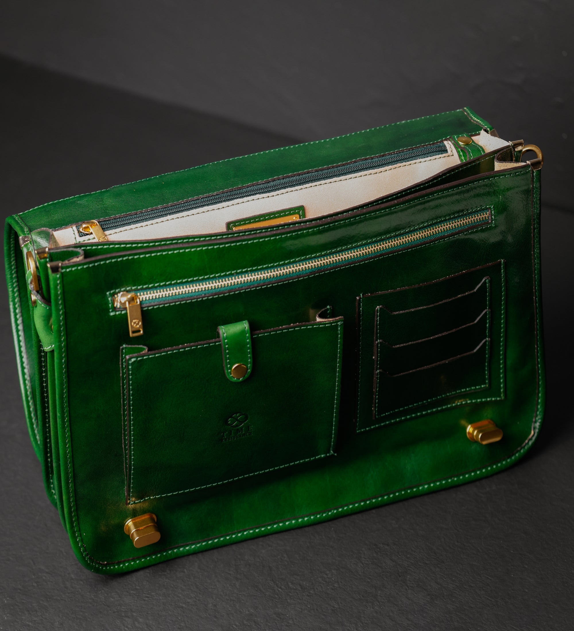 Bolso para portátil/maletín de cuero: Illusions