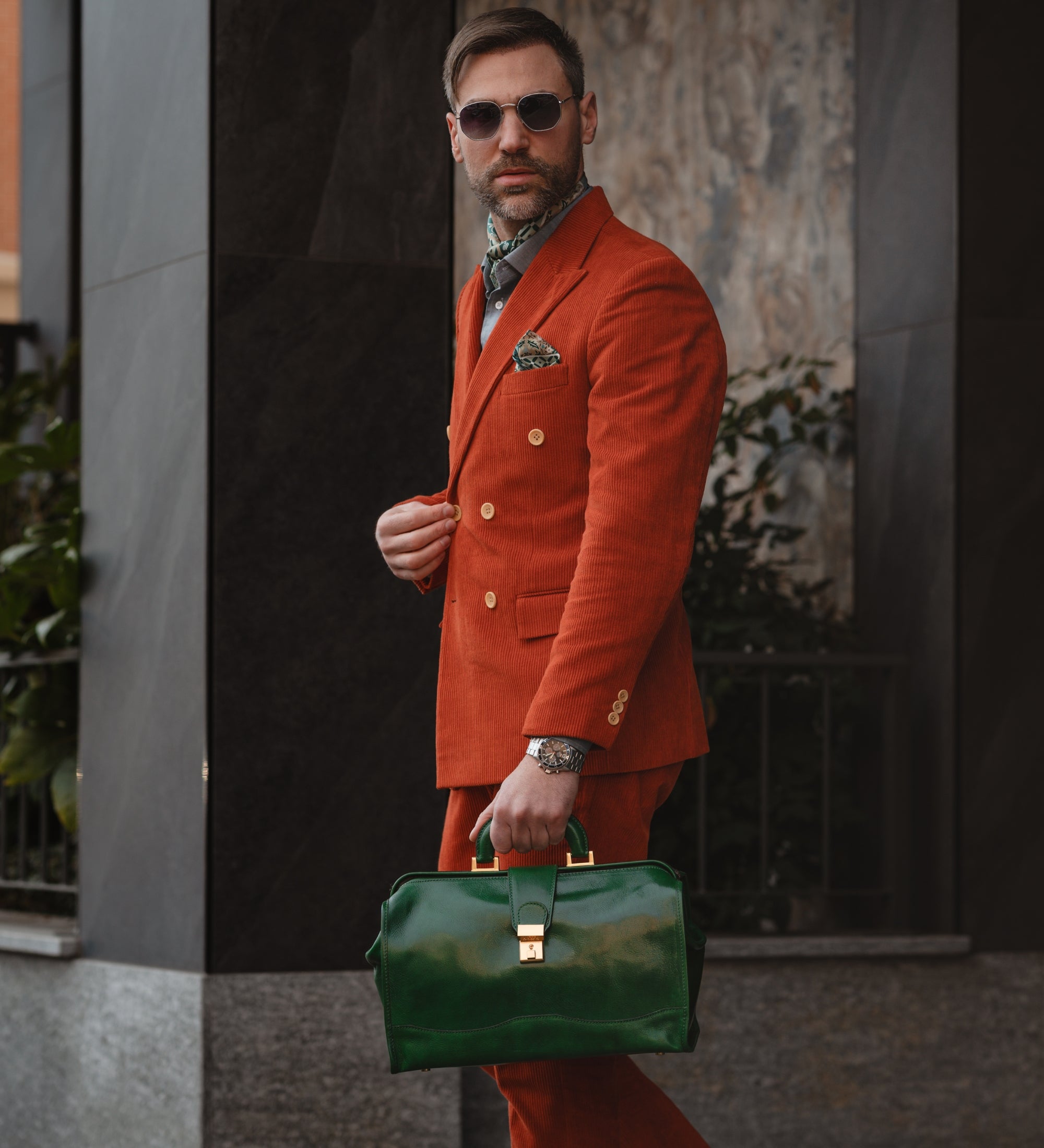 Bolso de médico de cuero pequeño: David Copperfield