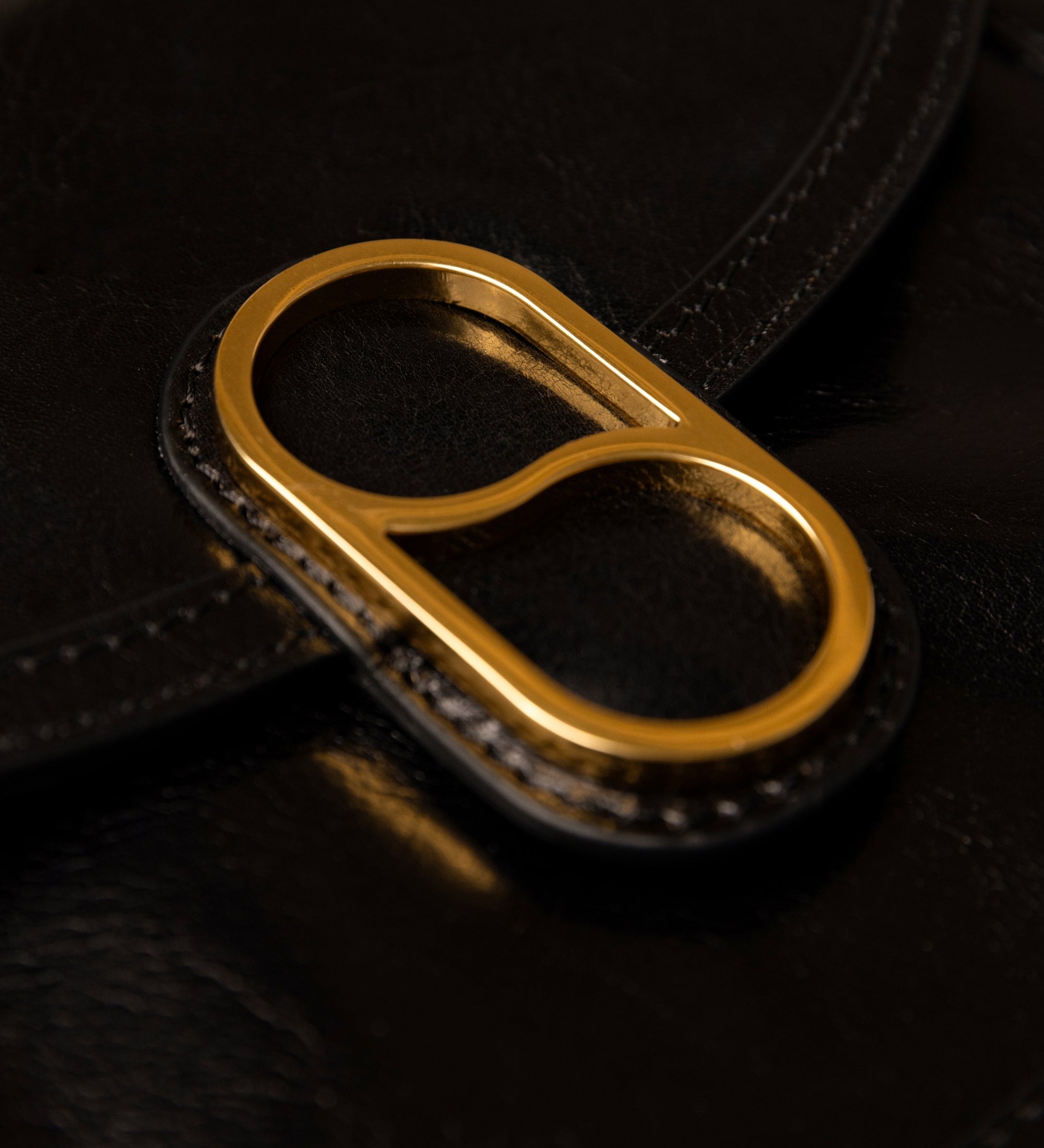 Bolso bandolera saddle de cuero para mujer: Villette