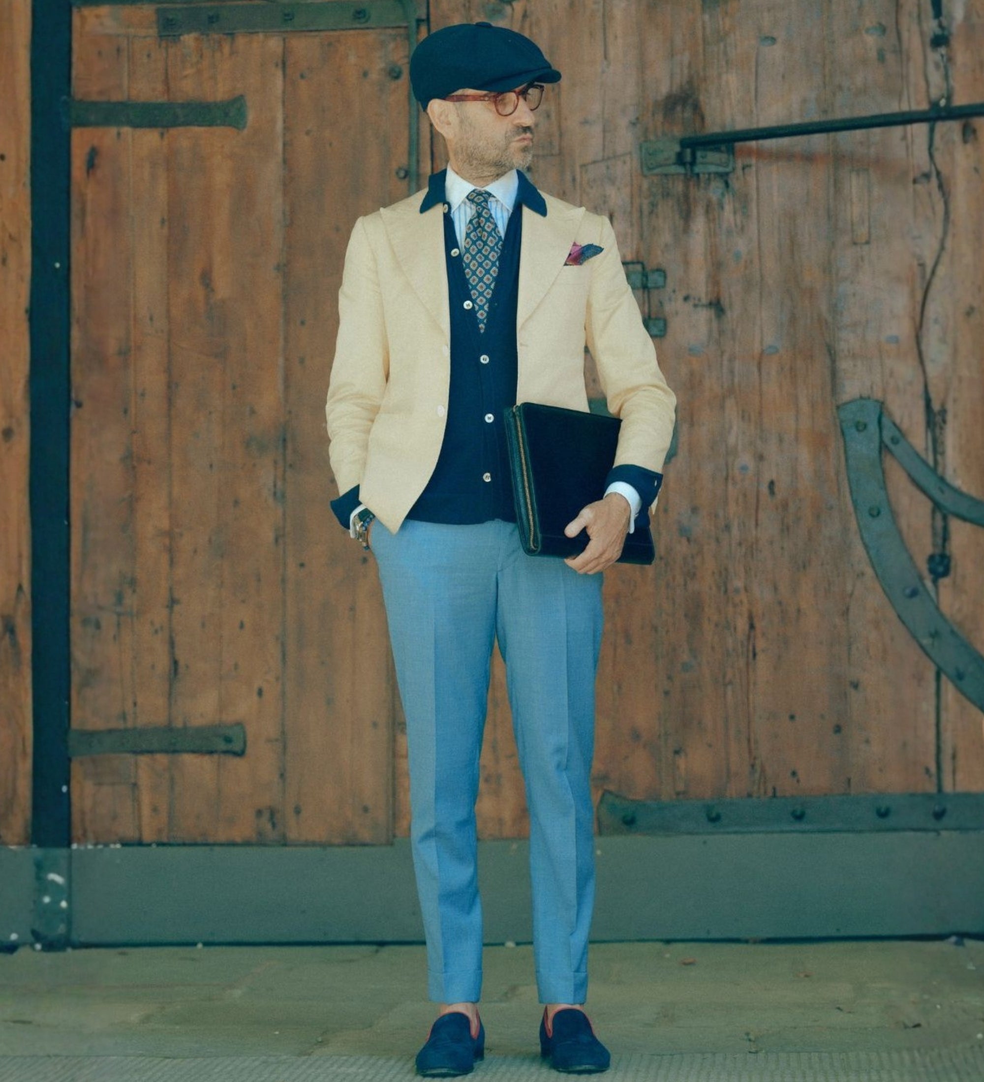 Organizador portadocumentos A4 de cuero: Candide