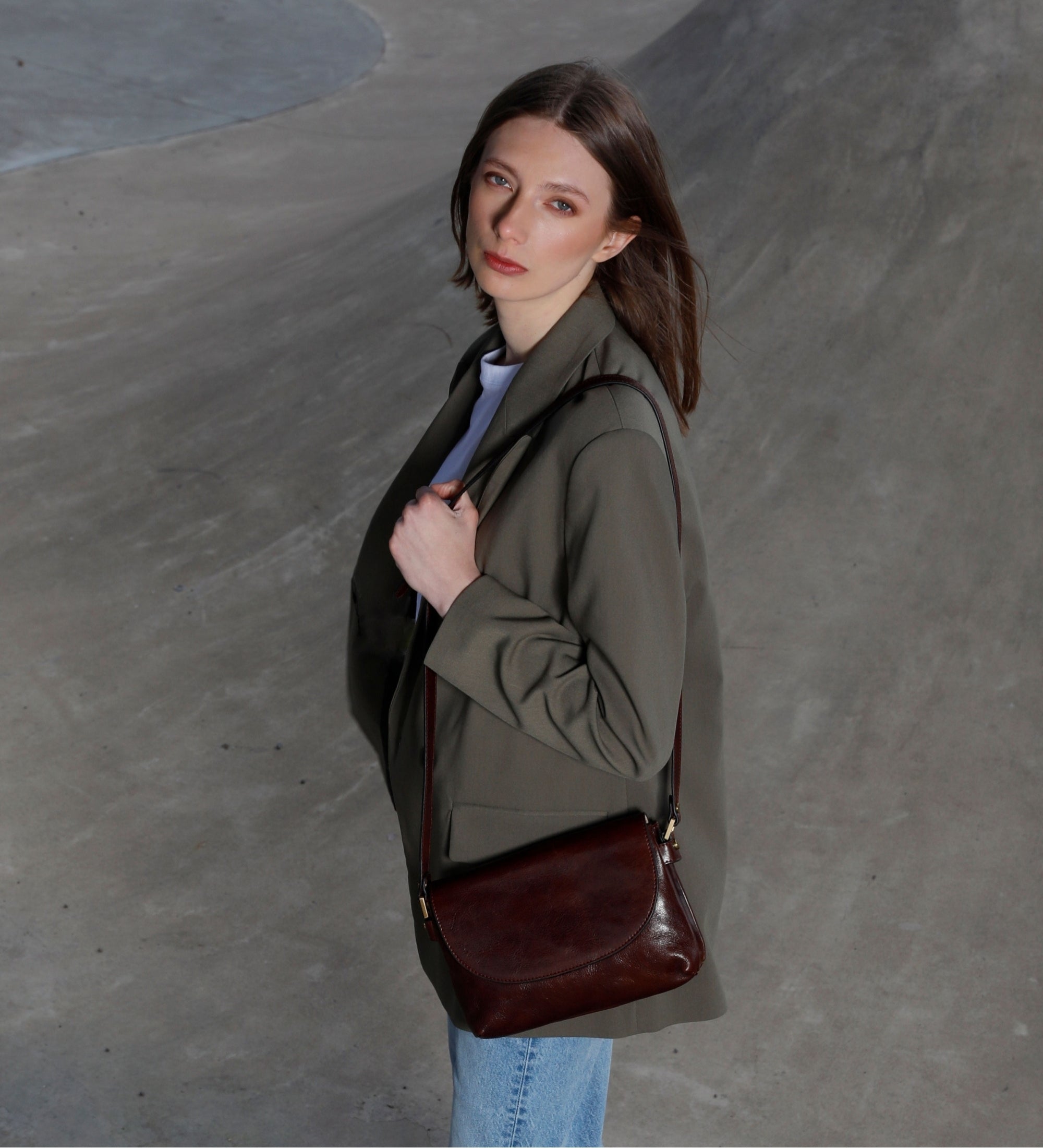 Bolso bandolera de cuero para mujer: Sophie's Choice
