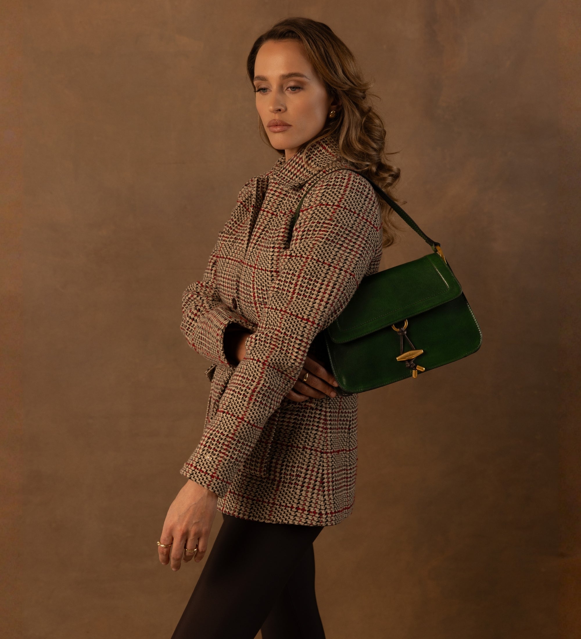 Bolso de cuero con solapa para mujer: Possession