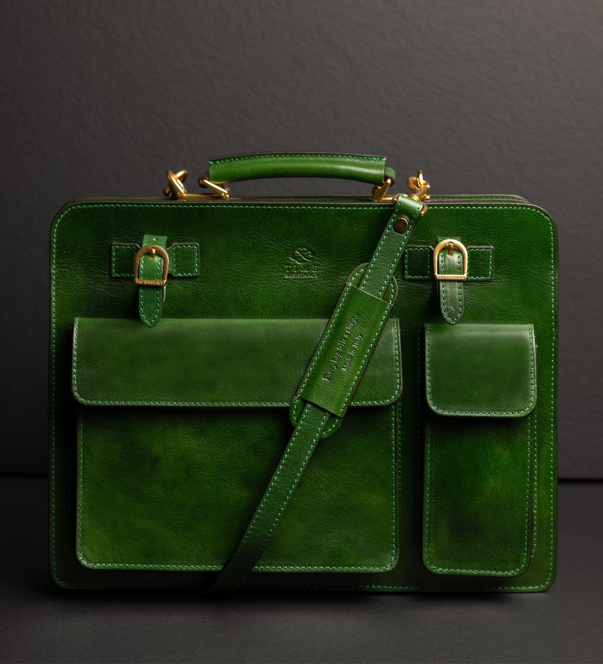Maletín, bolso tipo satchel de cuero: The Prophet