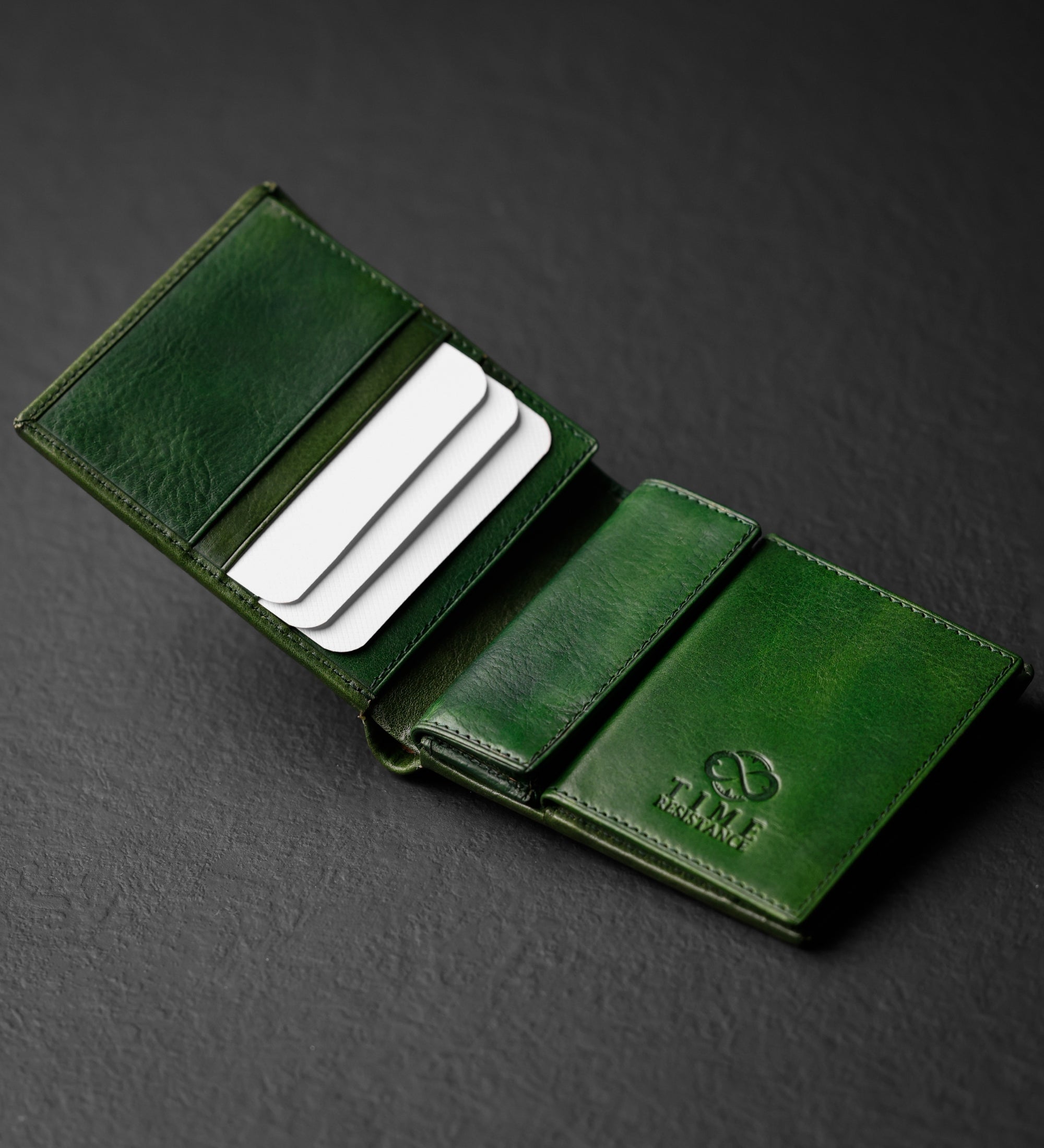 Cartera de cuero de doble compartimento: Daniel