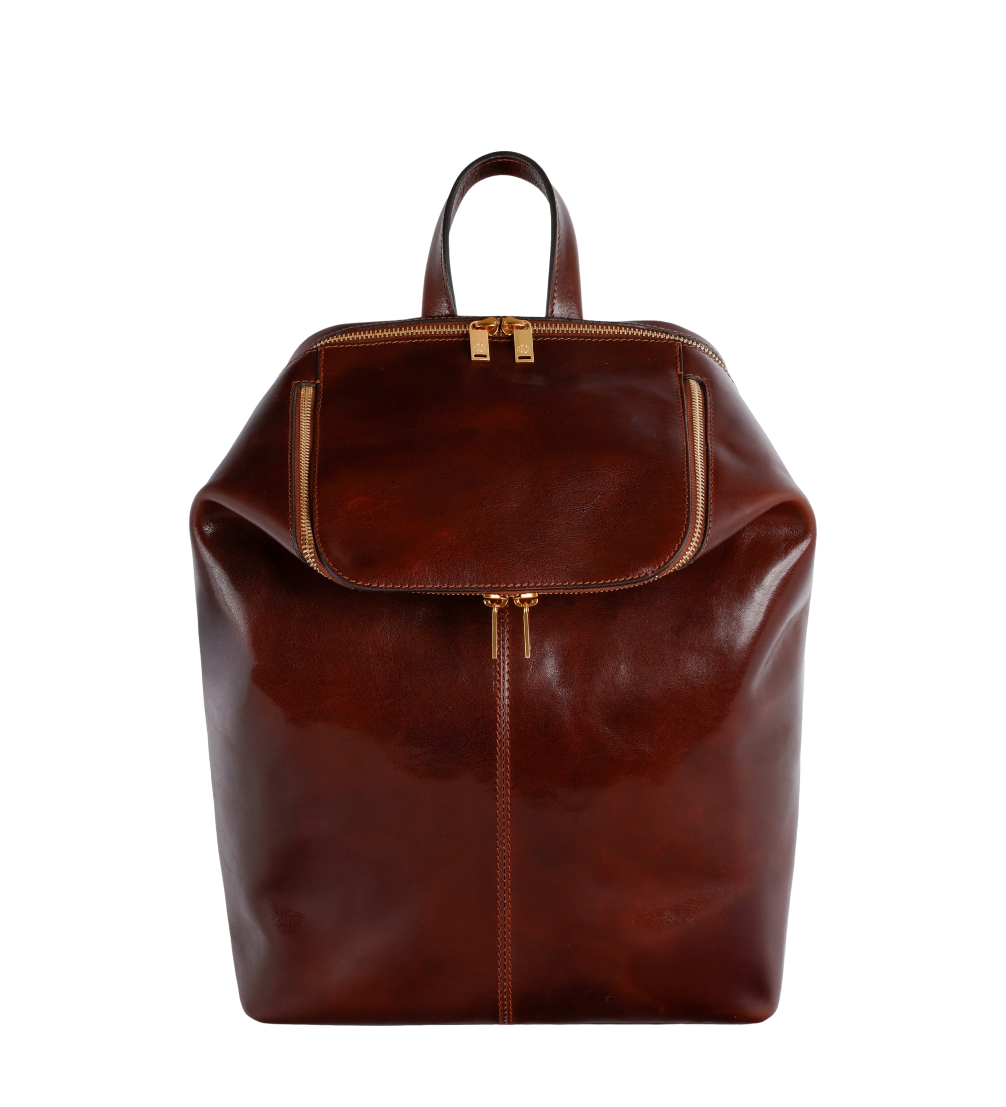 Mochila de cuero para mujer: A Bend in the River