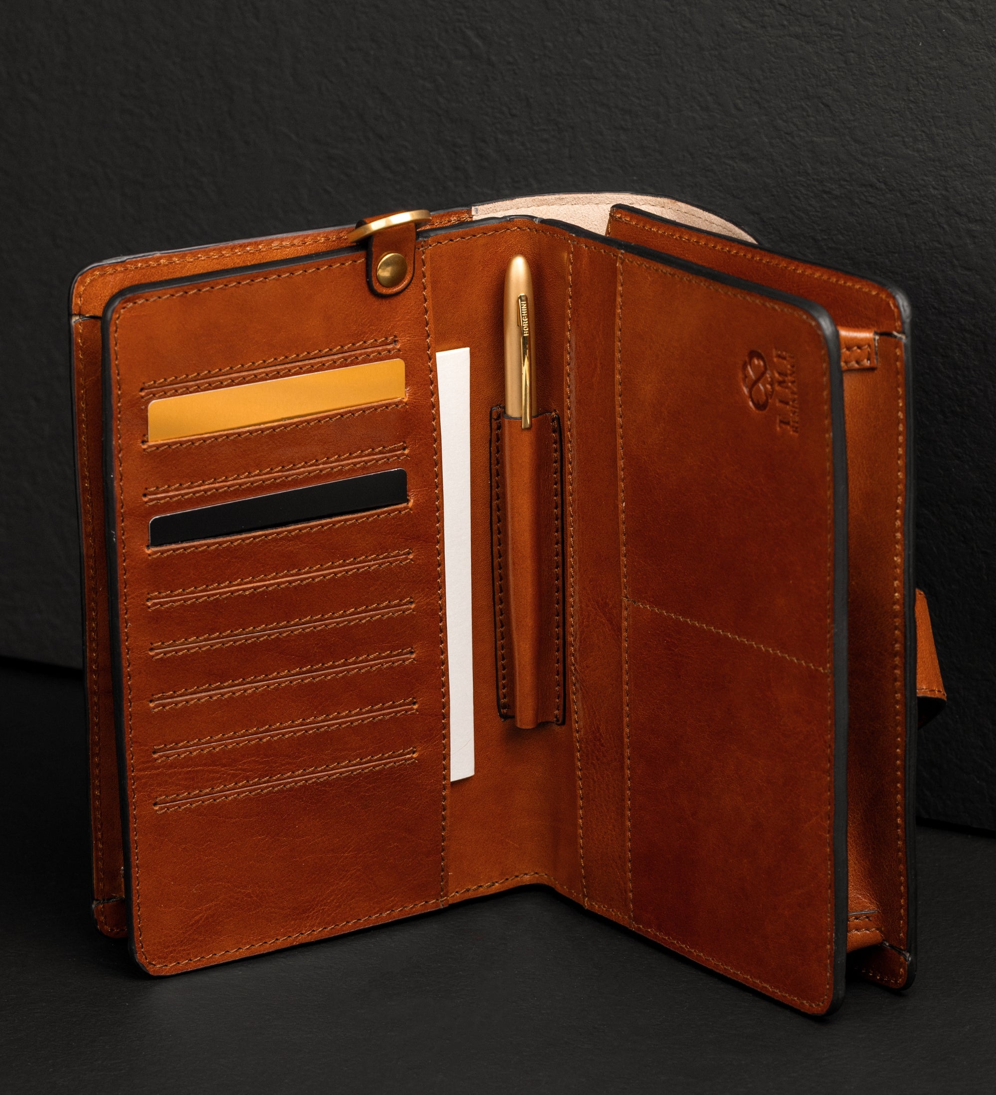 Bolso/cartera de mano de cuero: The Maltese Falcon