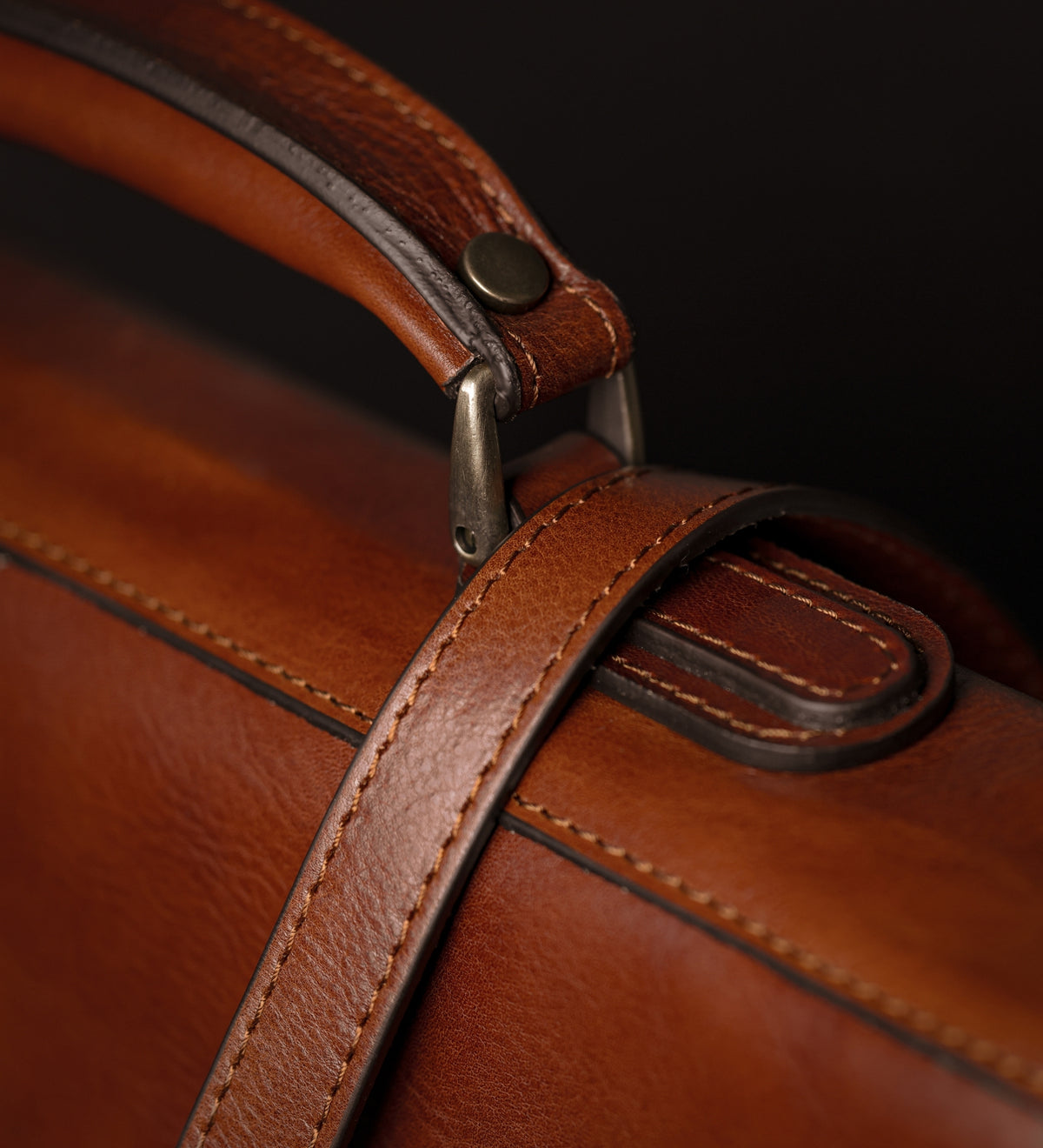Bolso para portátil/maletín de cuero: Illusions