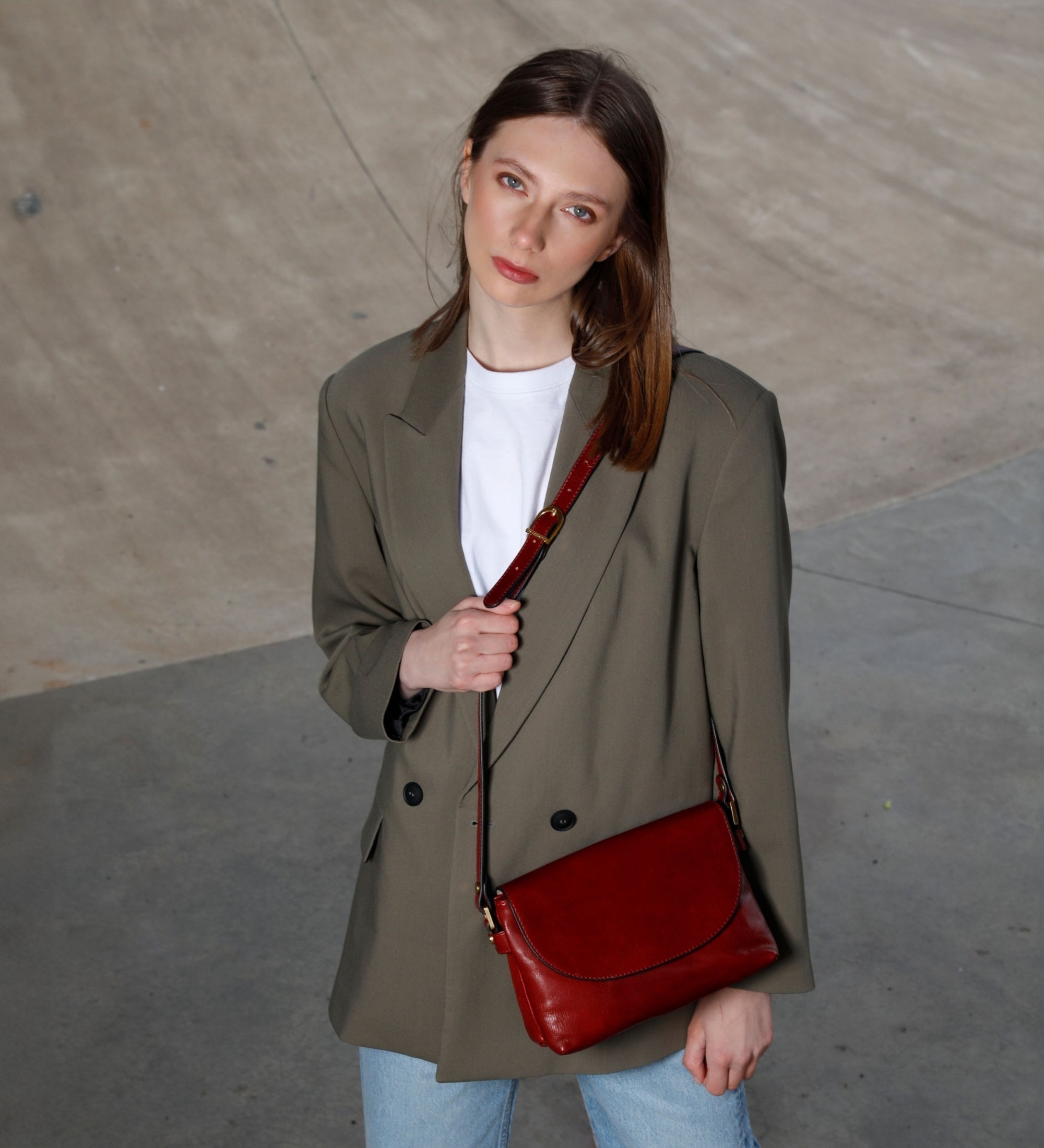 Bolso bandolera de cuero para mujer: Sophie's Choice