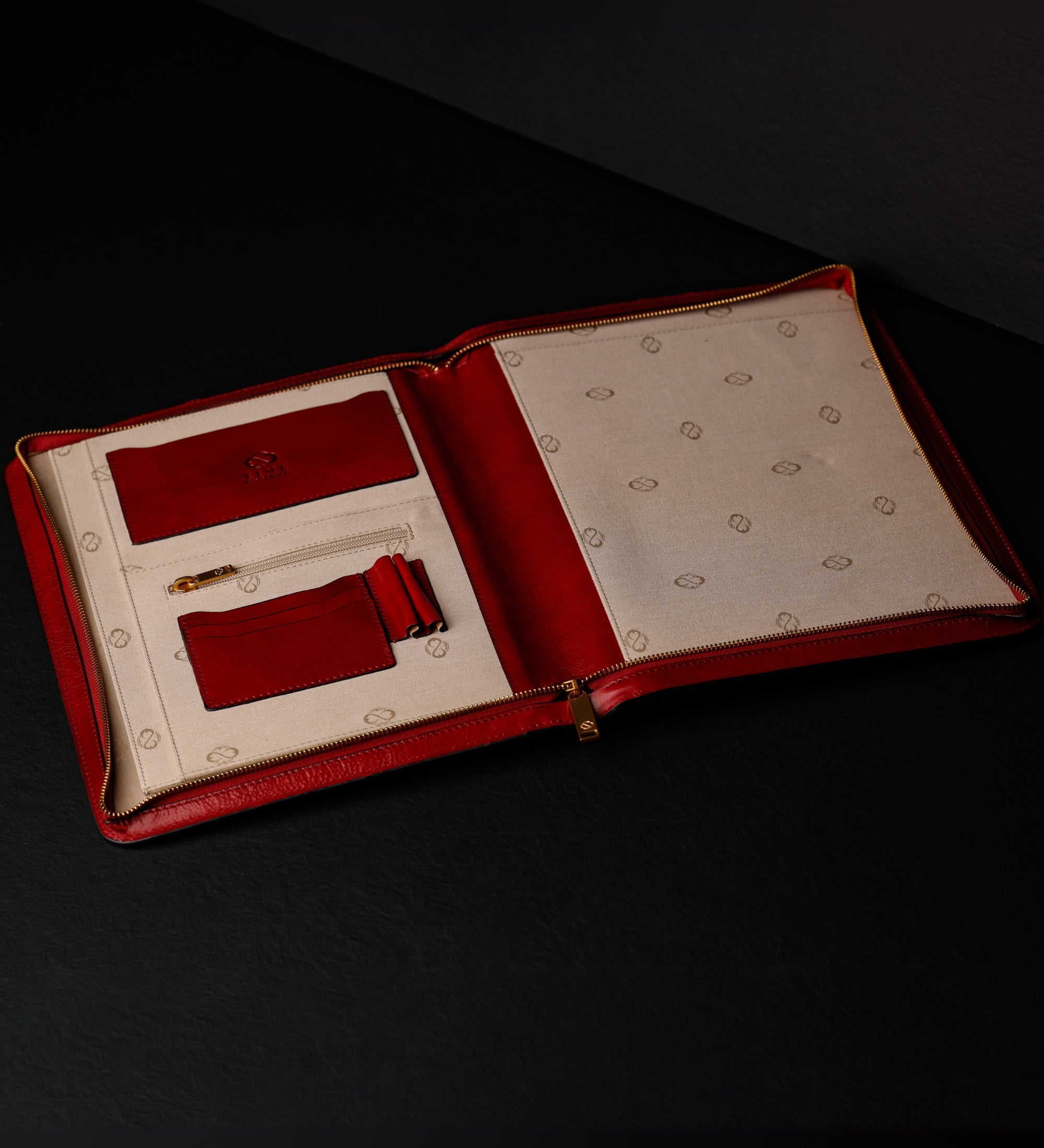 Organizador portadocumentos A4 de cuero: Candide