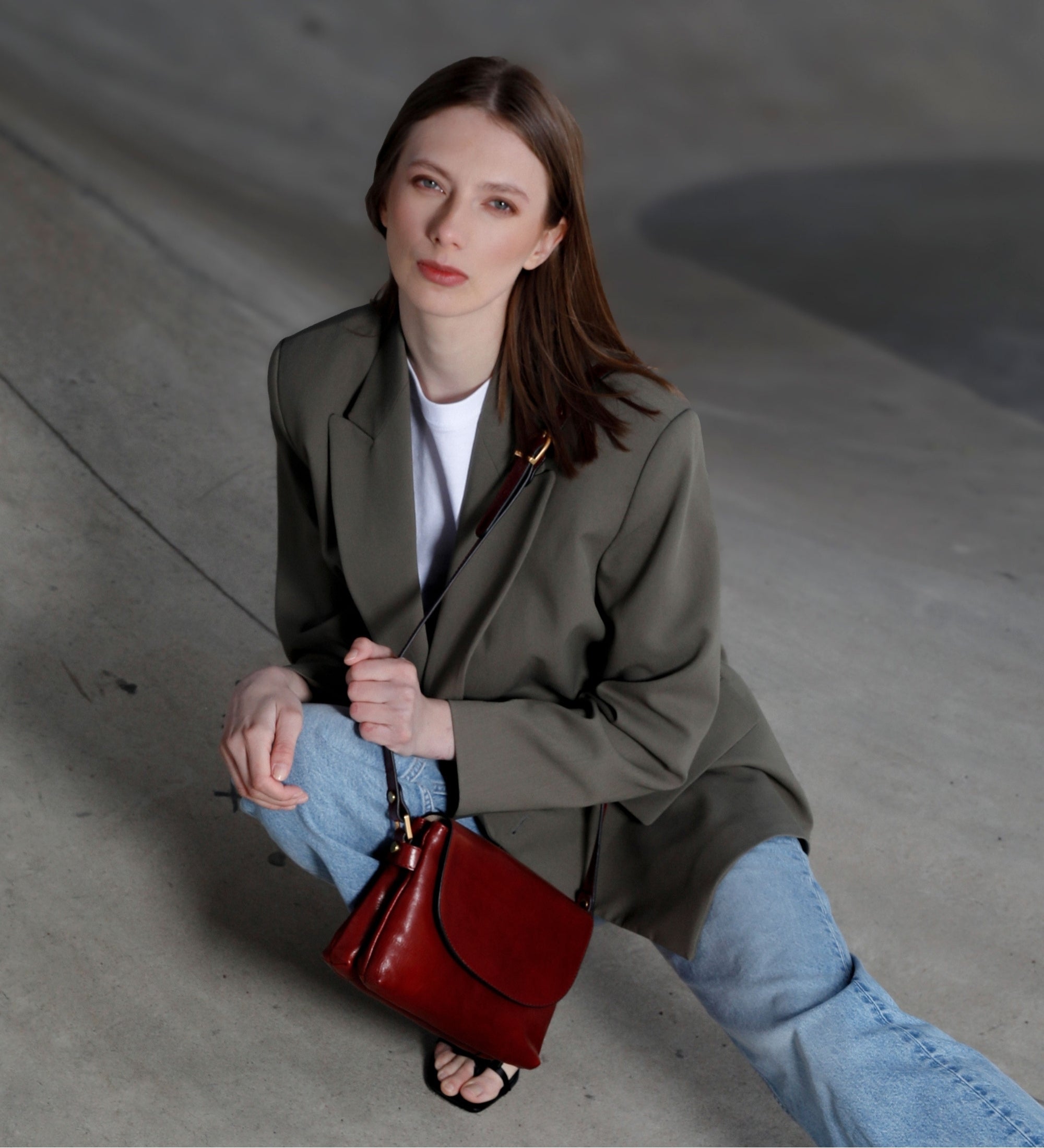 Bolso bandolera de cuero para mujer: Sophie's Choice