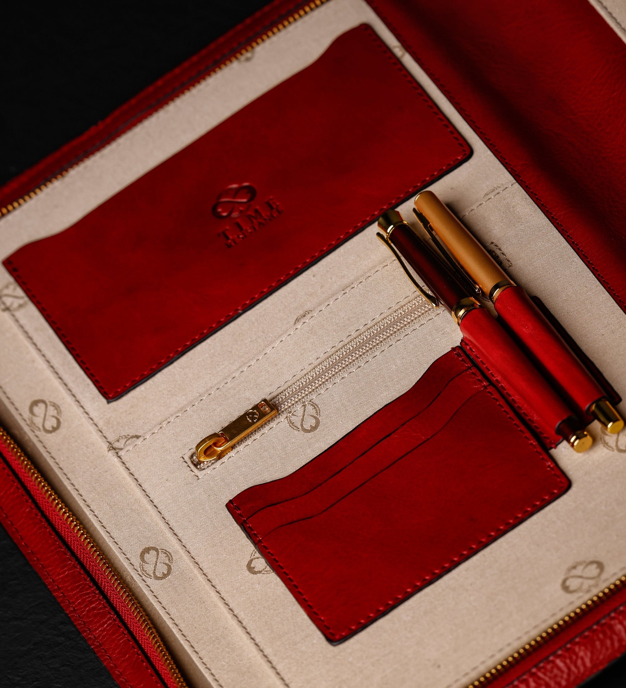 Organizador portadocumentos A4 de cuero: Candide