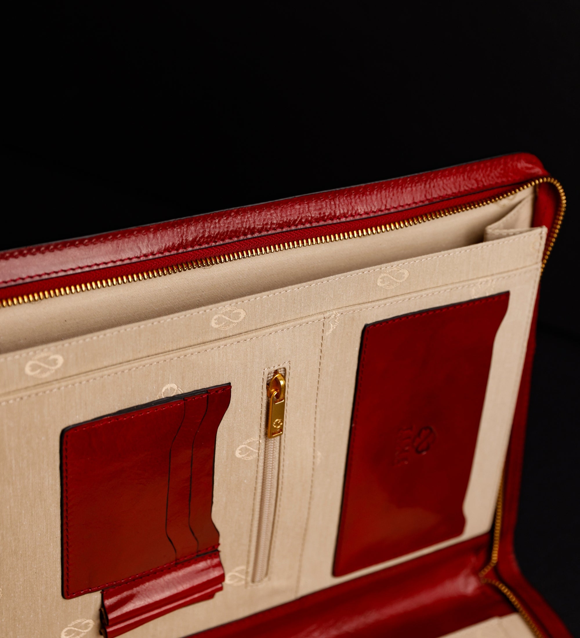 Organizador portadocumentos A4 de cuero: Candide