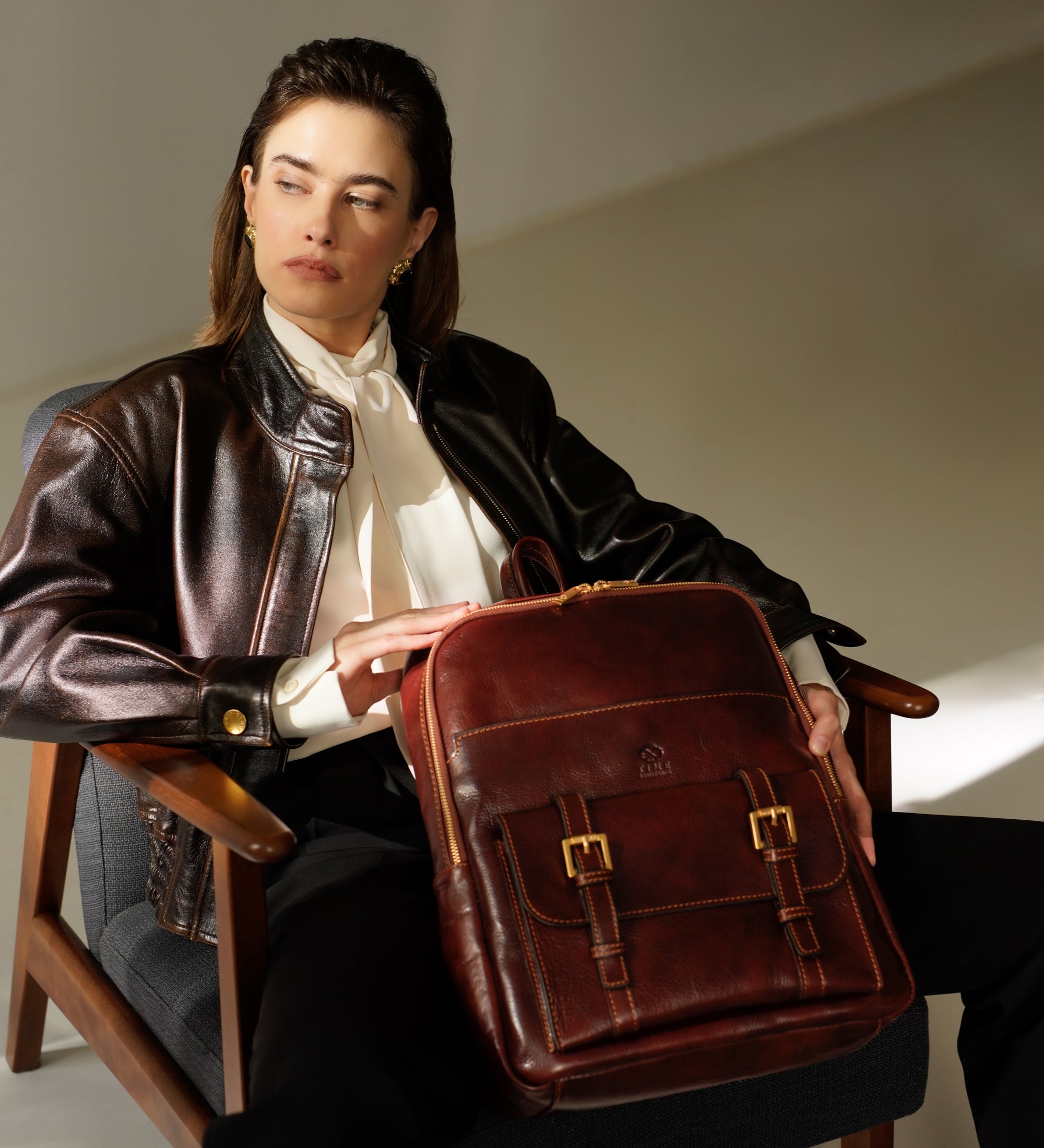 Bolsa de viaje/mochila de cuero para mujer: The Divine Comedy