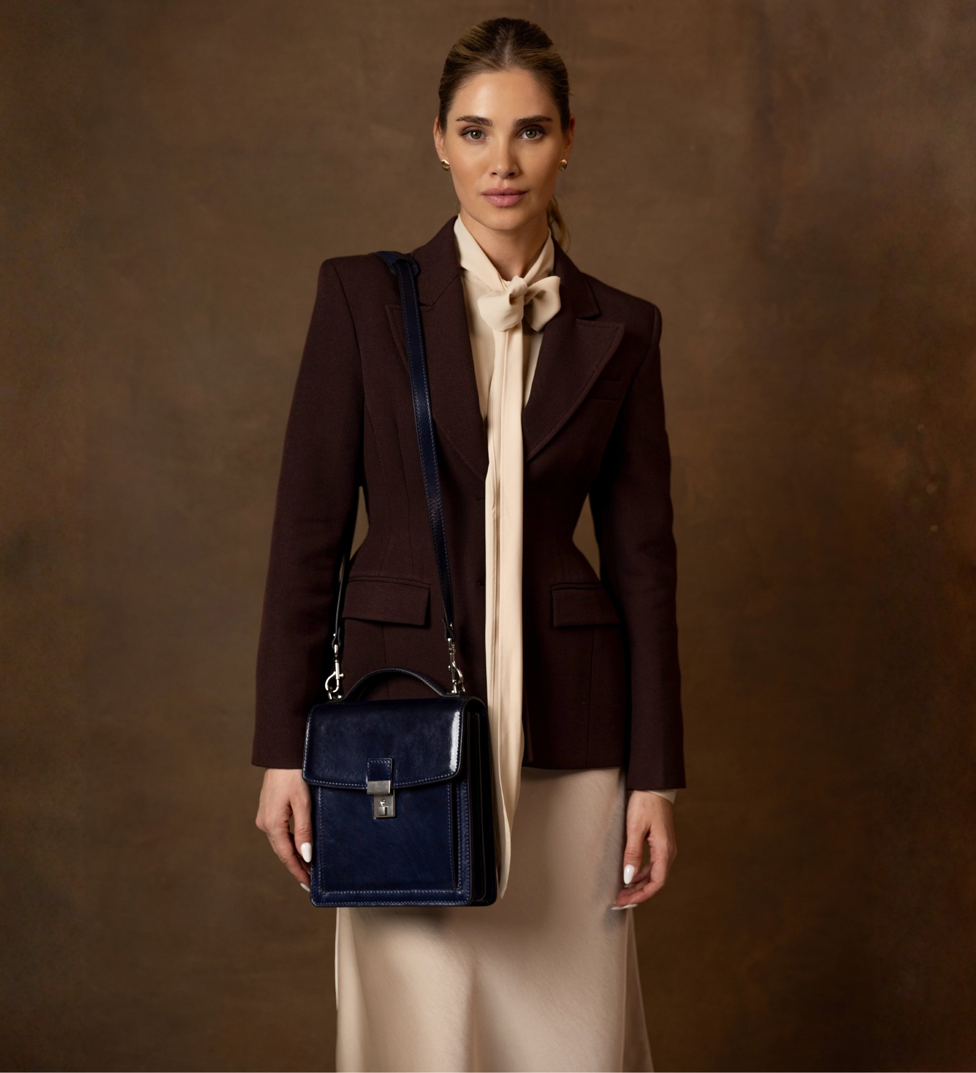 Maletín de cuero pequeño para mujer: Walden