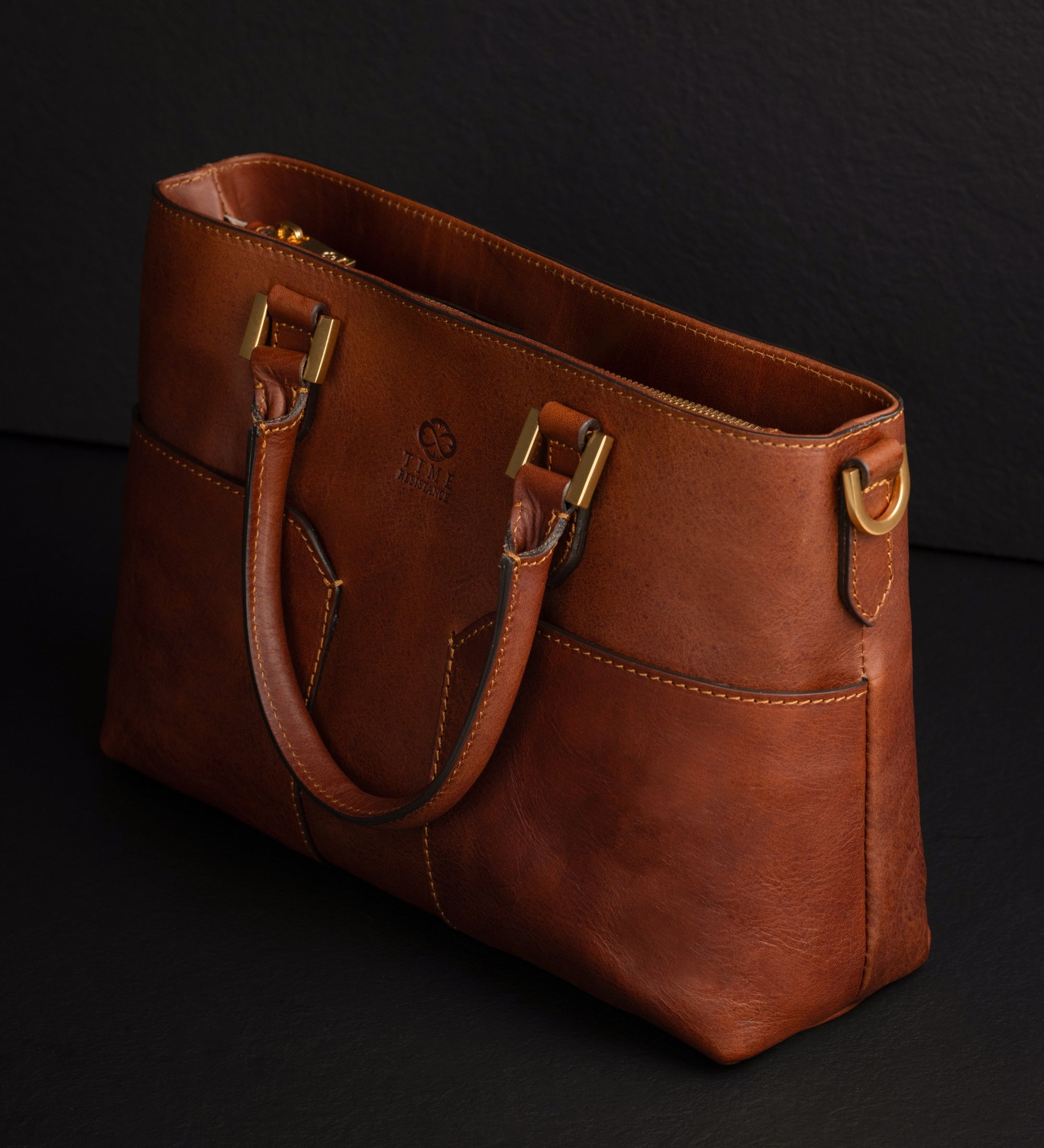 Bolso de hombro/bolso de mano de cuero para mujer: Camilla