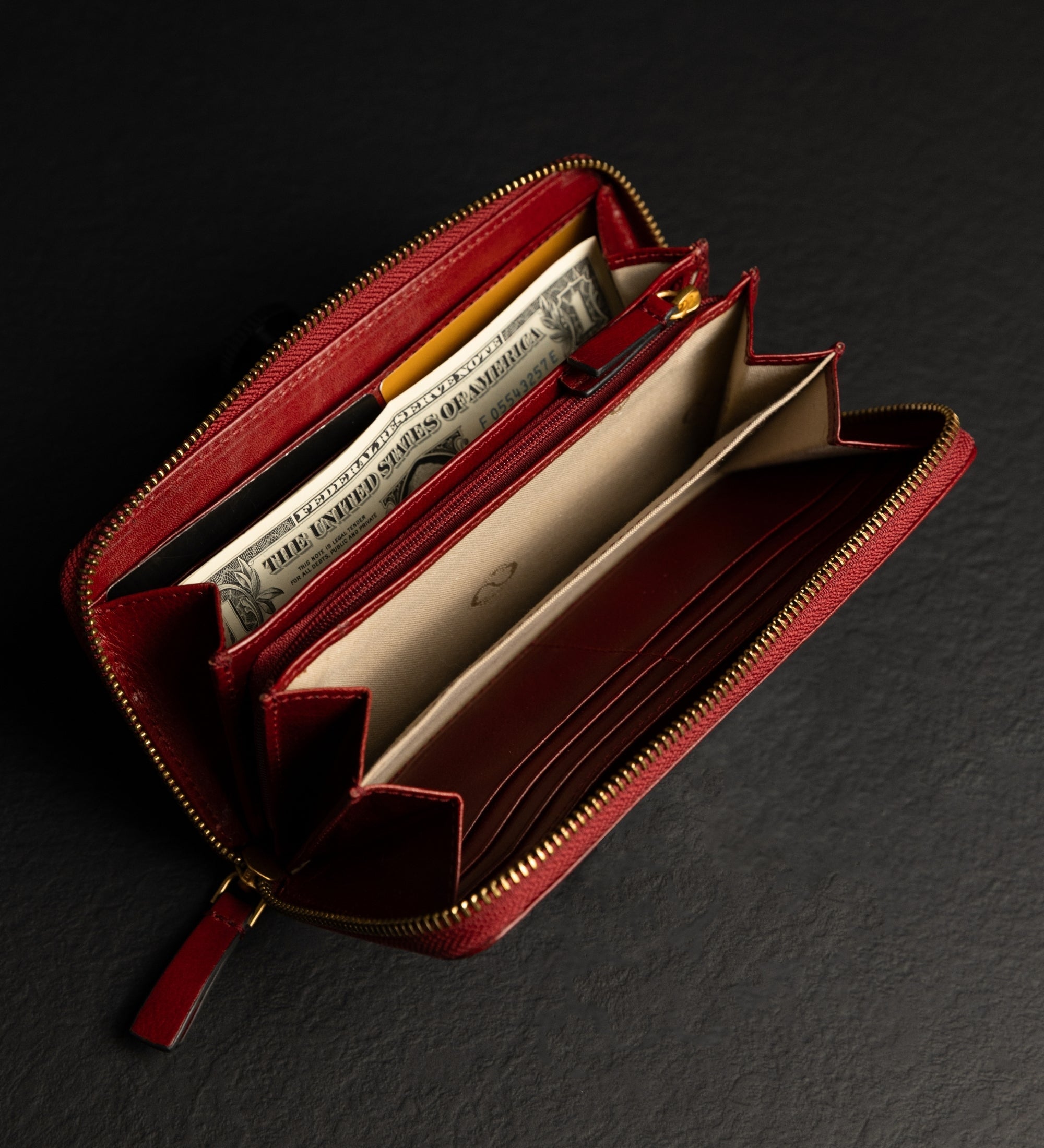 Cartera Continental de Cuero para Mujer - Excellent Women