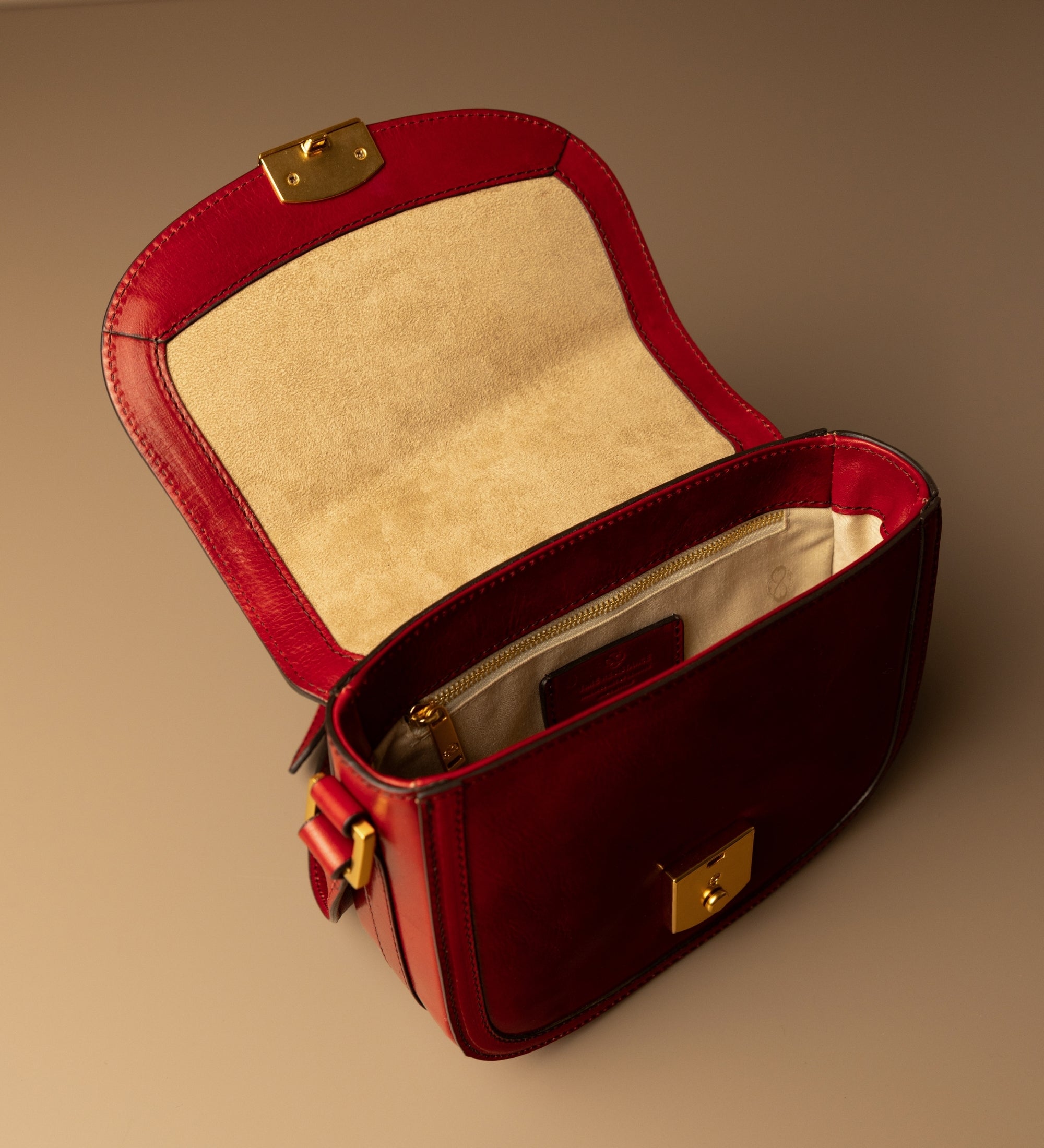 Bolso saddle de cuero para mujer: Secrets