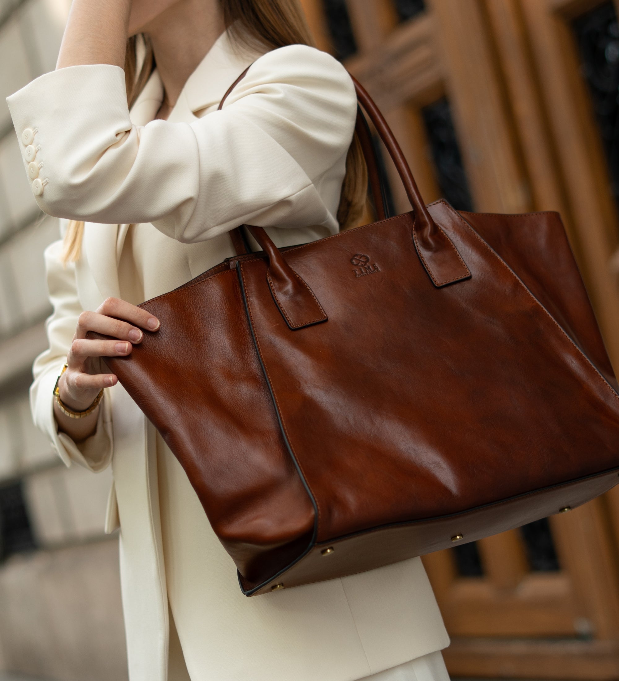 Bolso tote/bolso de mano de cuero: The Woman in White